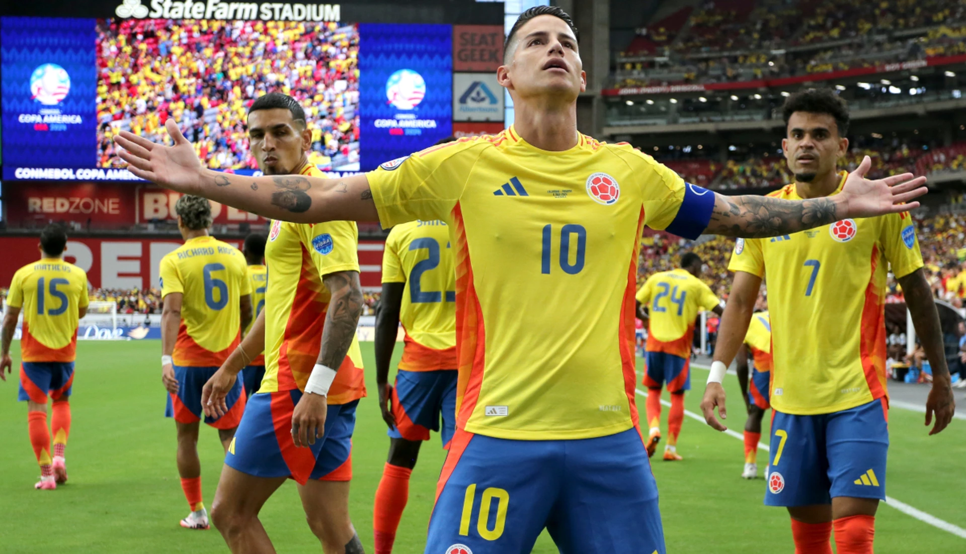 Rodriguez inspires Colombia into semis with win over Panama