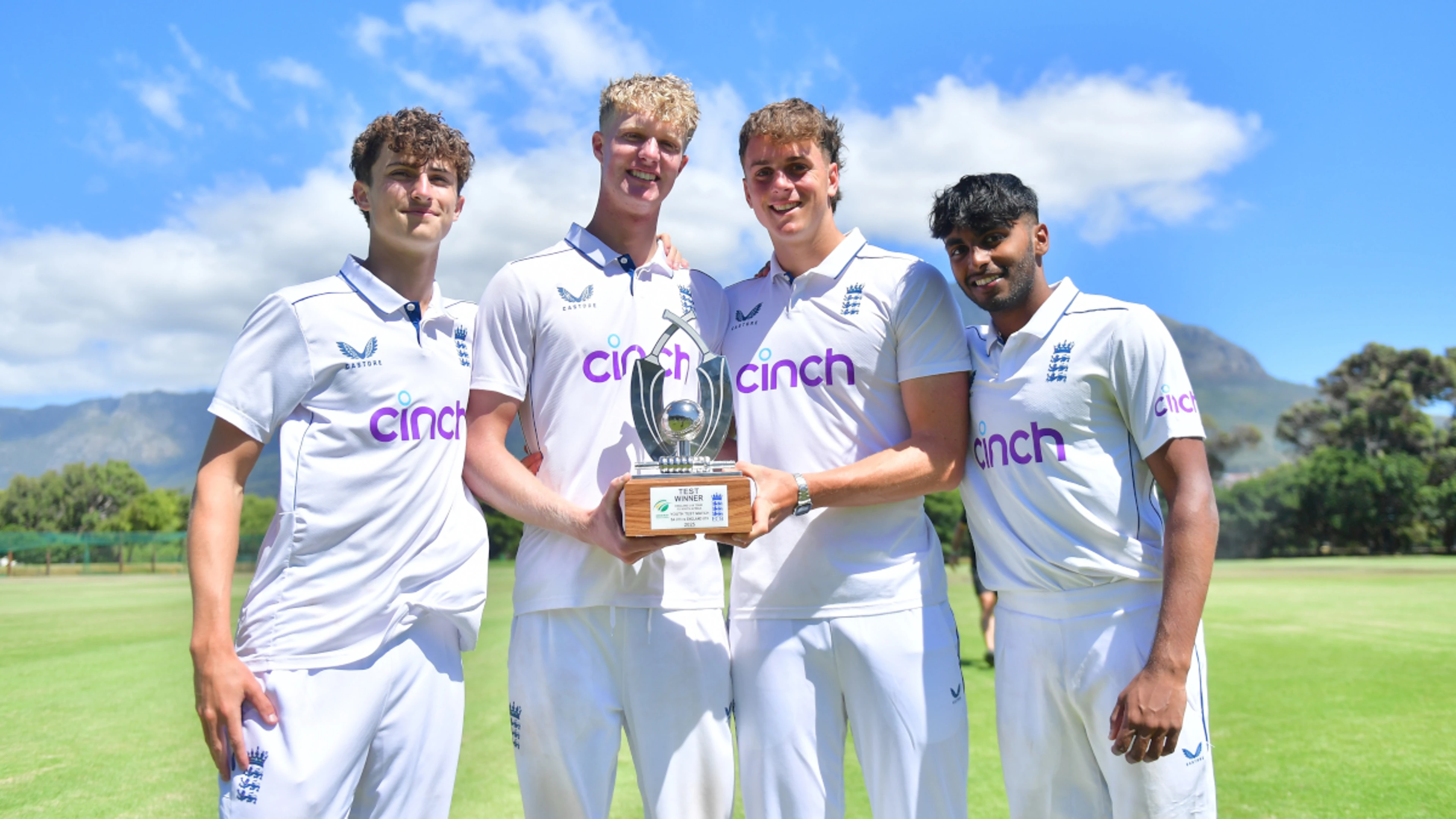 England win second test to claim test series victory