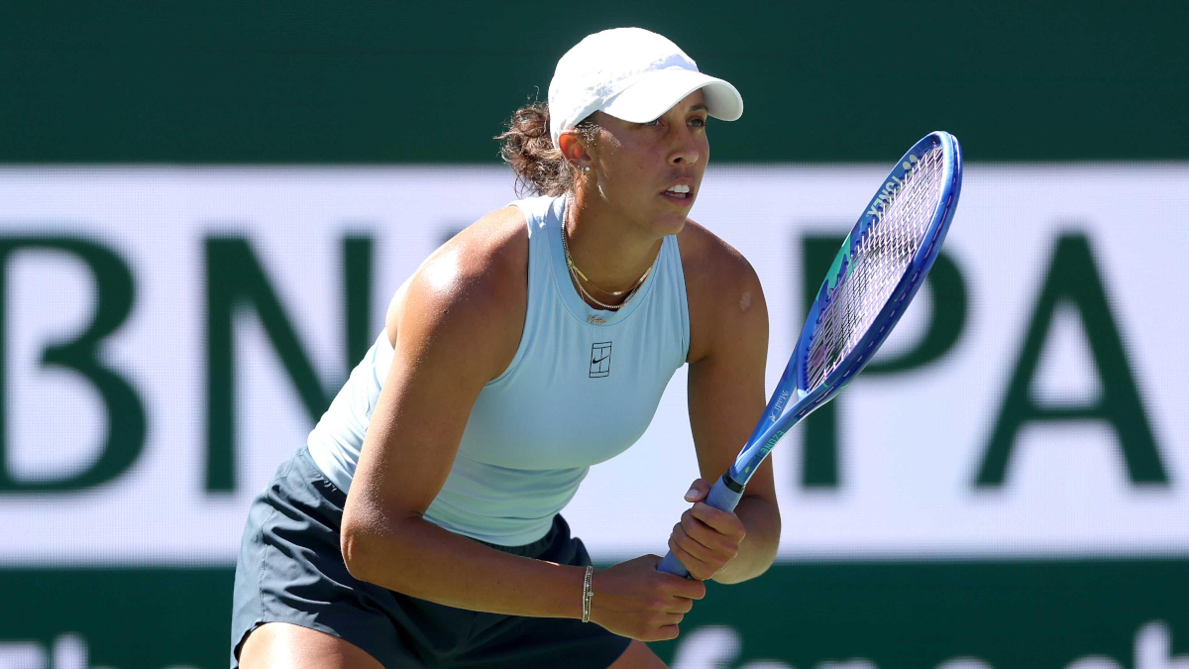 Keys survives Mertens to reach Indian Wells fourth round