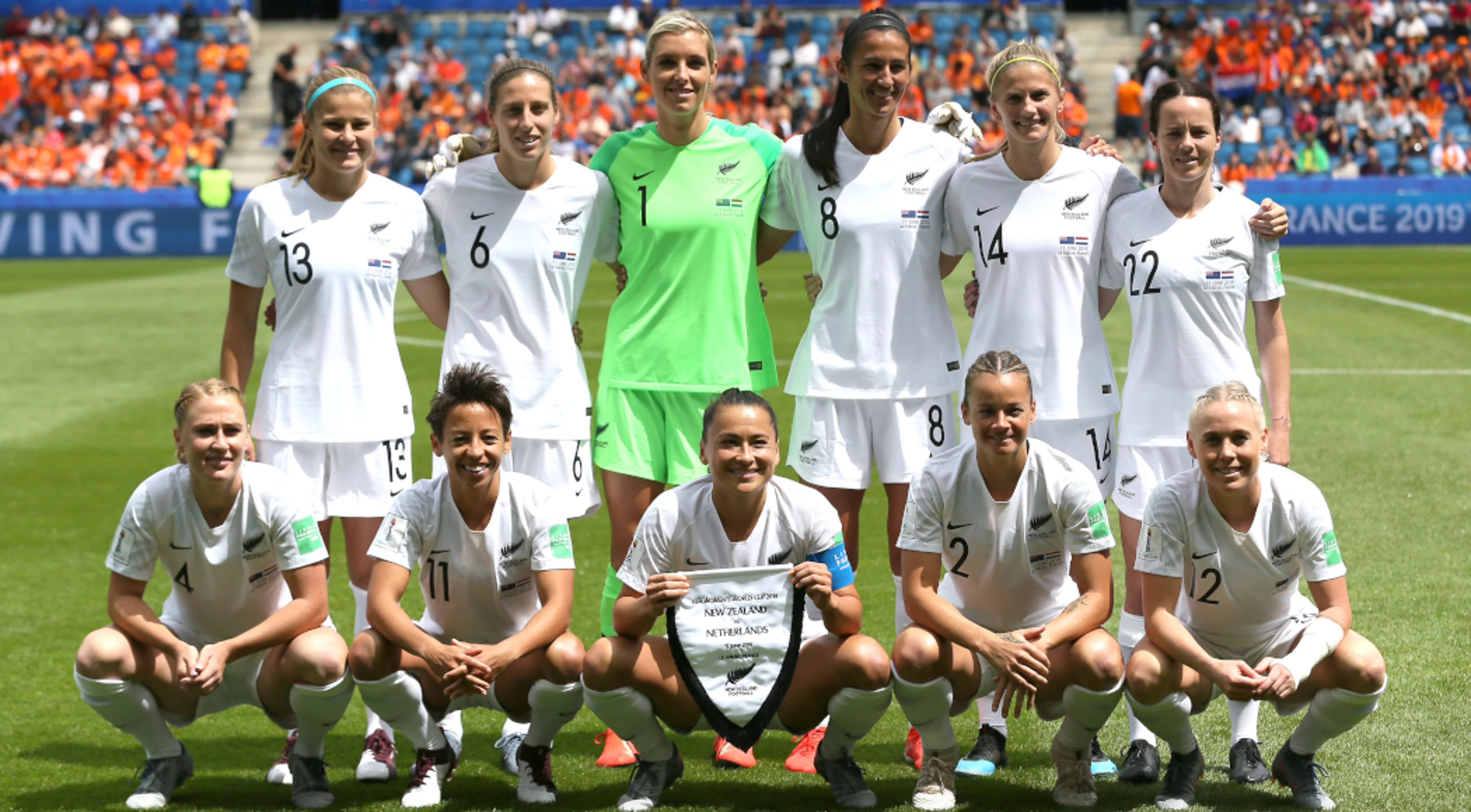 NZ women swap white shorts for blue over period anxieties