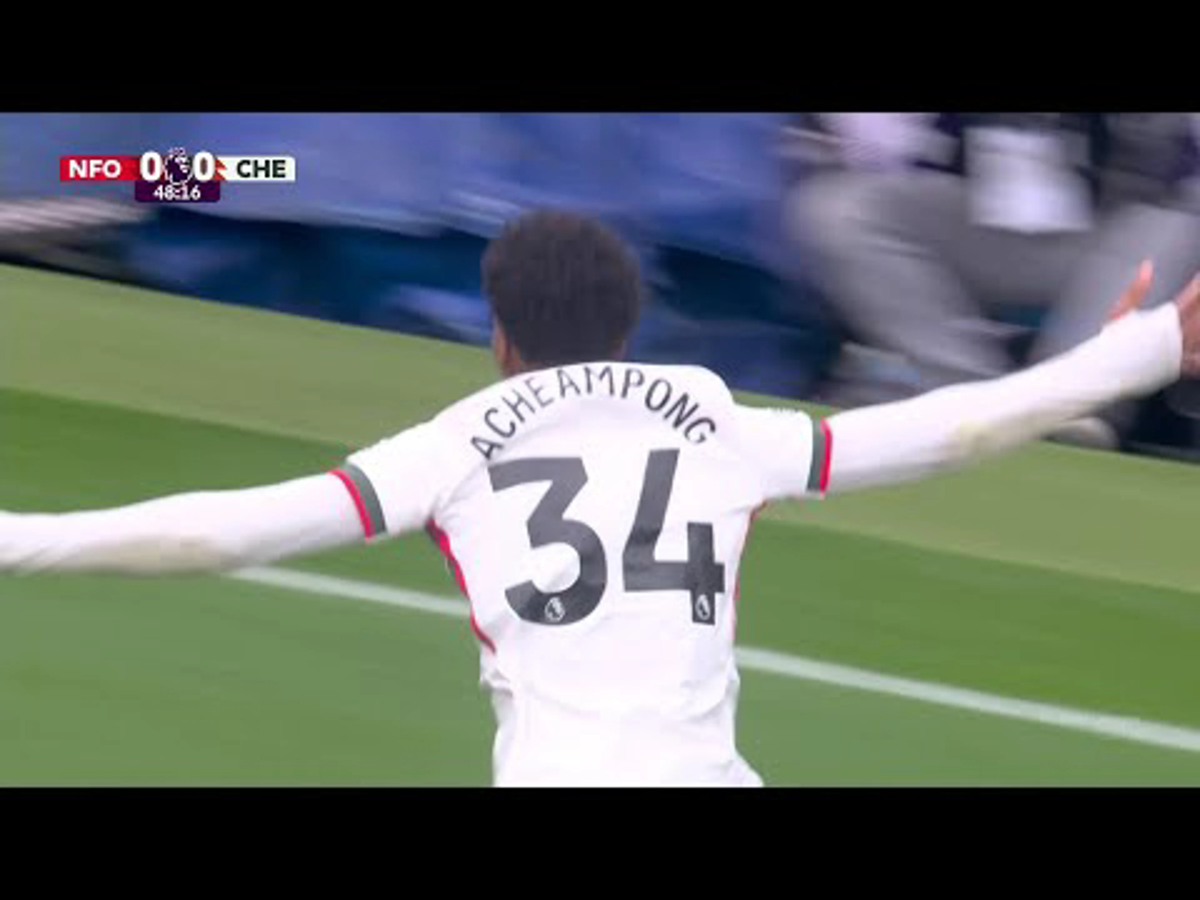 Josh Acheampong | 49ᵗʰ Minute Goal v Nottingham Forest