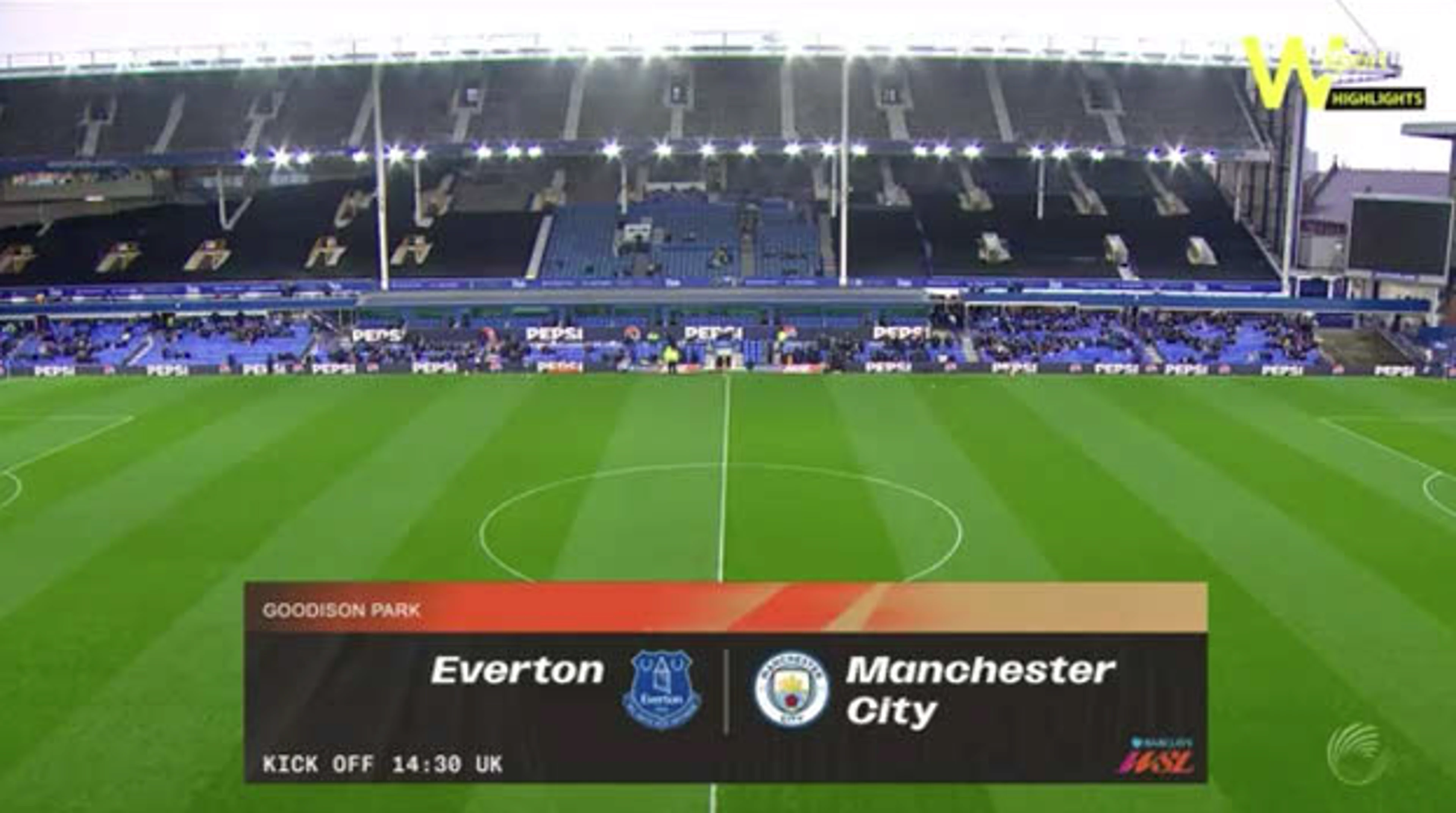 Everton v Manchester City | Match Highlights | Women's Super League