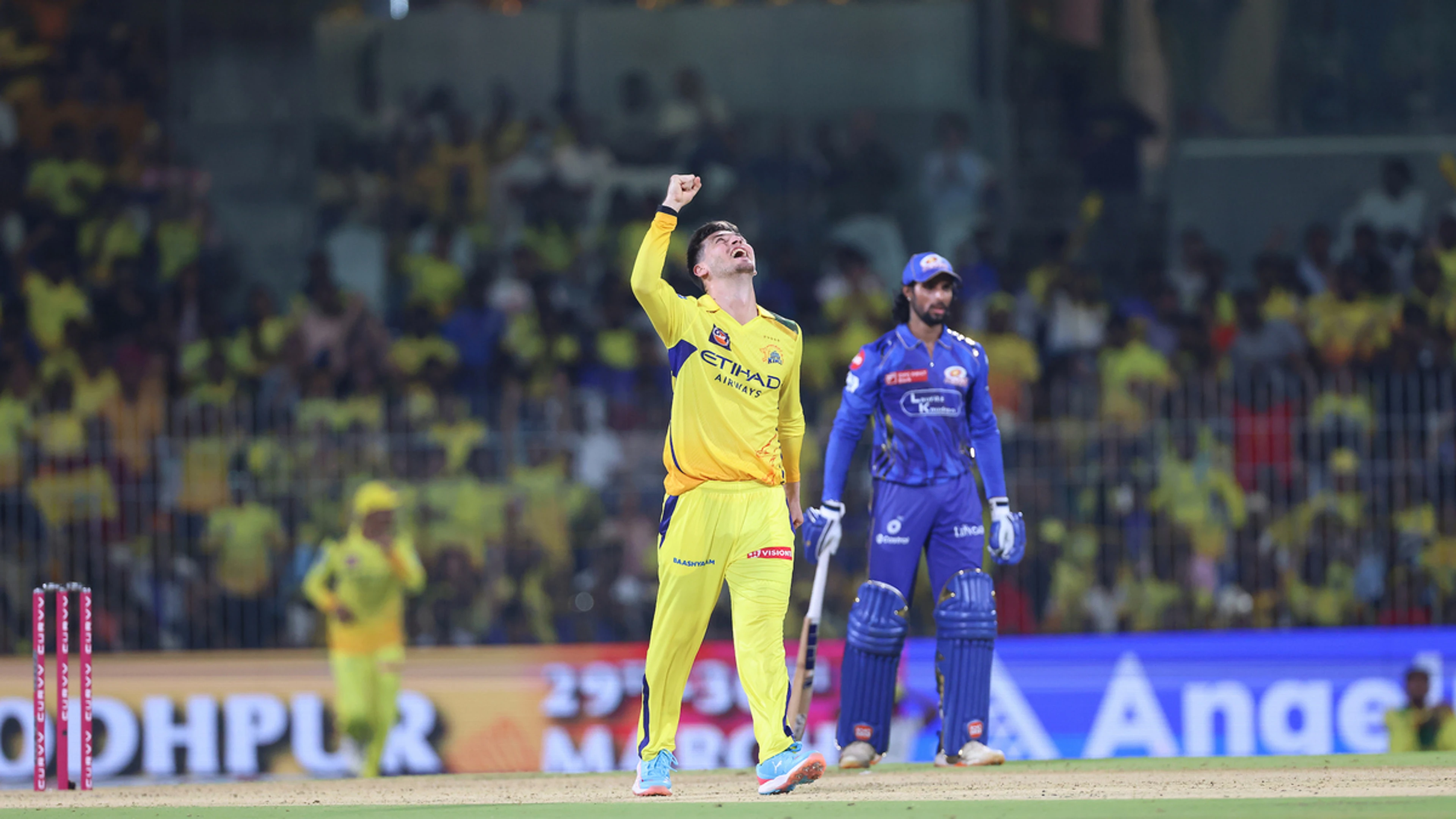  Ahmad leads CSK to victory over Mumbai Indians