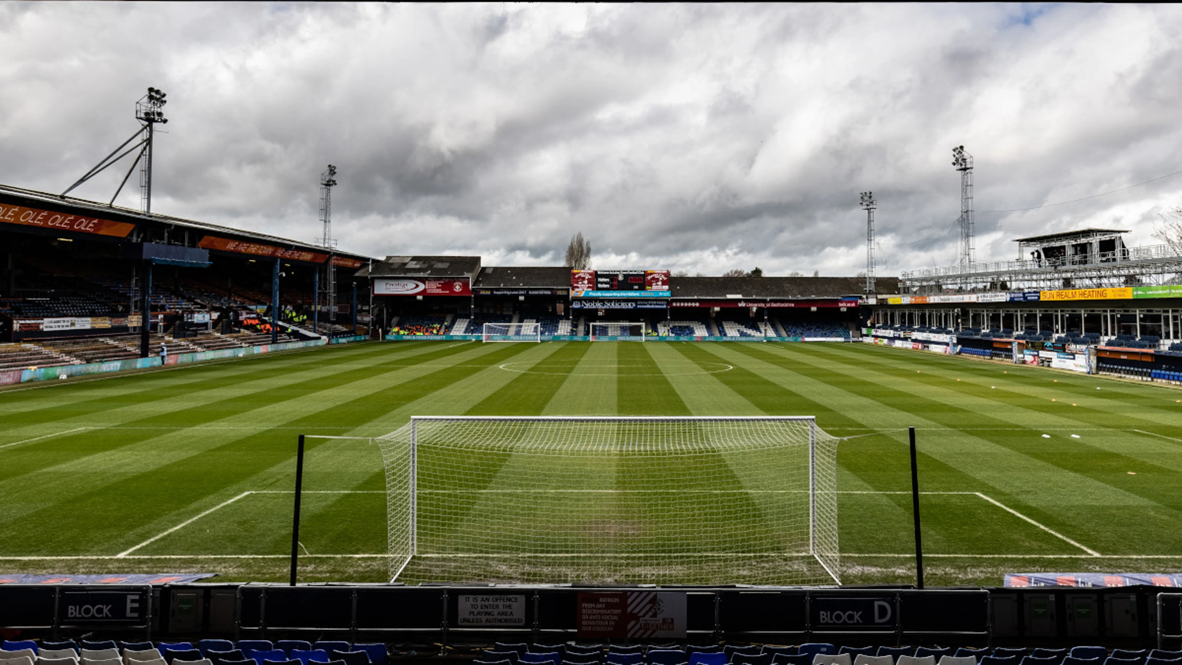 Kenilworth Road Stadium could be one of Luton's best weapons