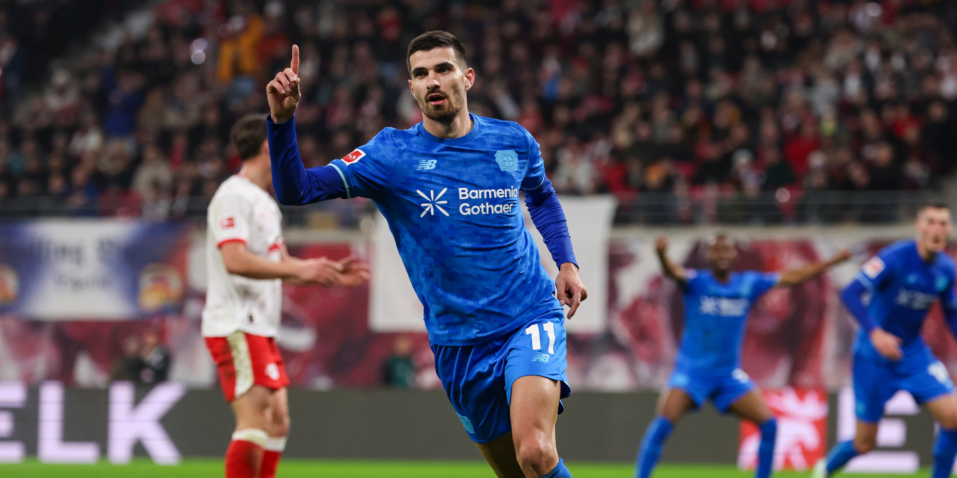 Leverkusen beat Leipzig to move third in Bundesliga