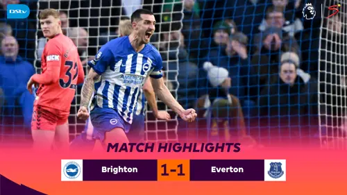Brighton v Everton | Match in 3 Minutes | Premier League | Highlights