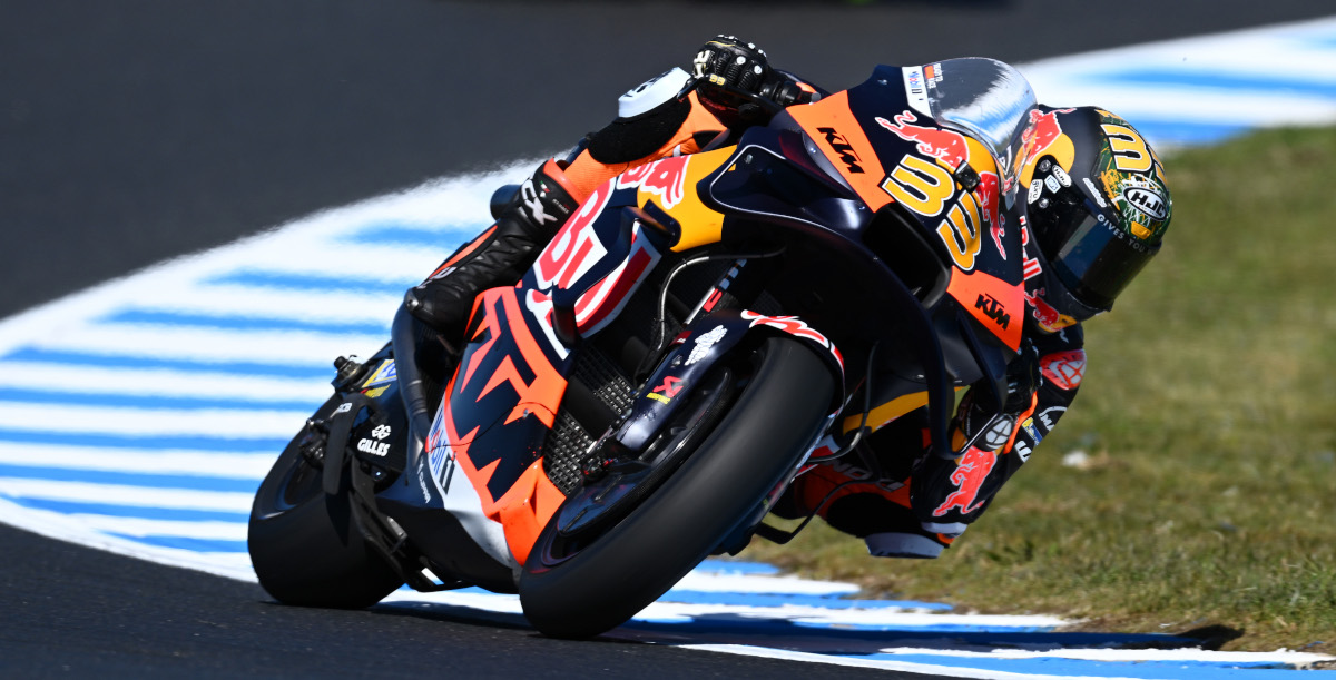 Binder takes charge at Australia MotoGP as Bagnaia misses top 10