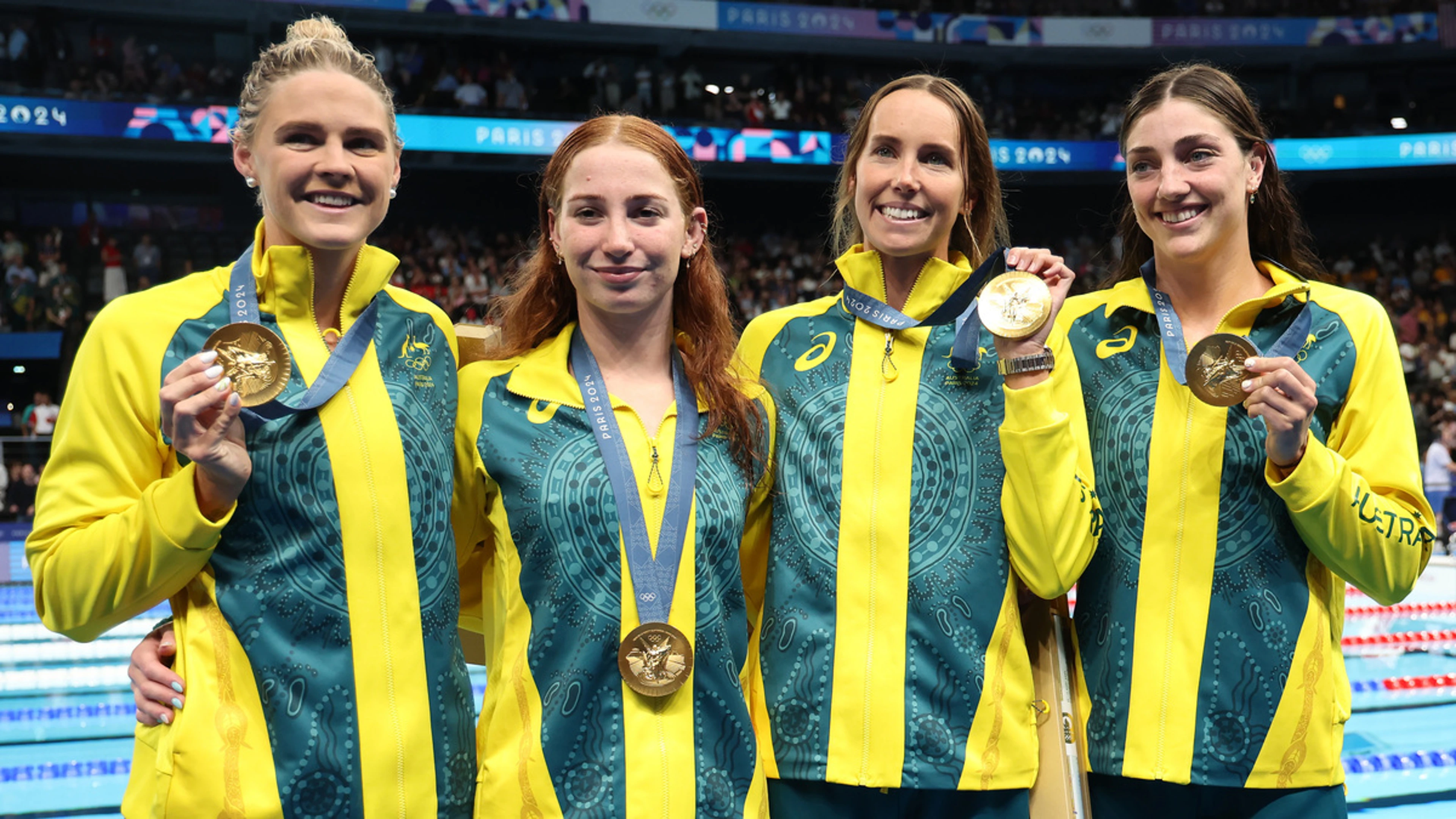 McKeon bags sixth Olympic gold as Australia win freestyle relay