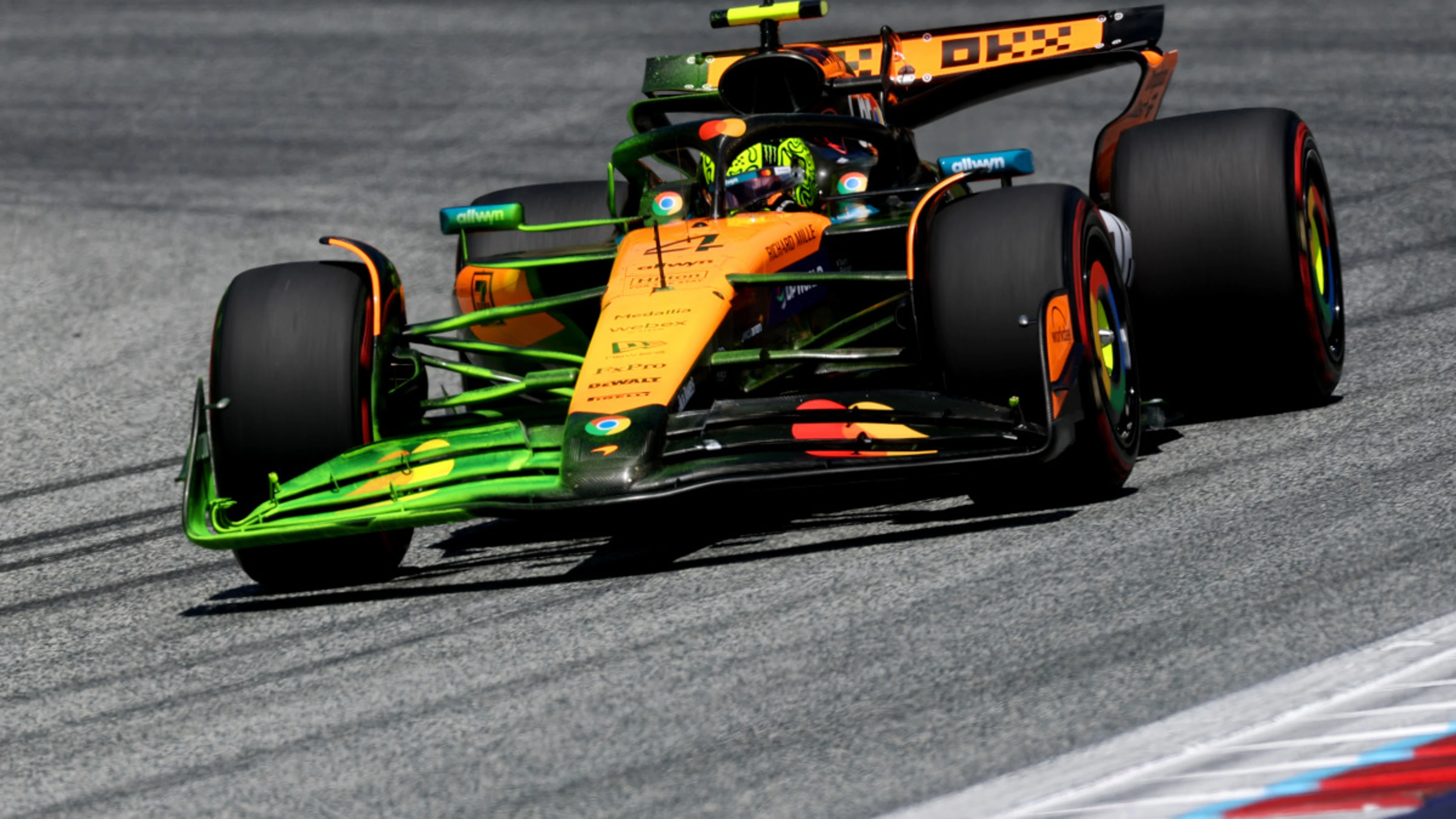 Norris maintains upper hand on Piastri in Austrian GP practice