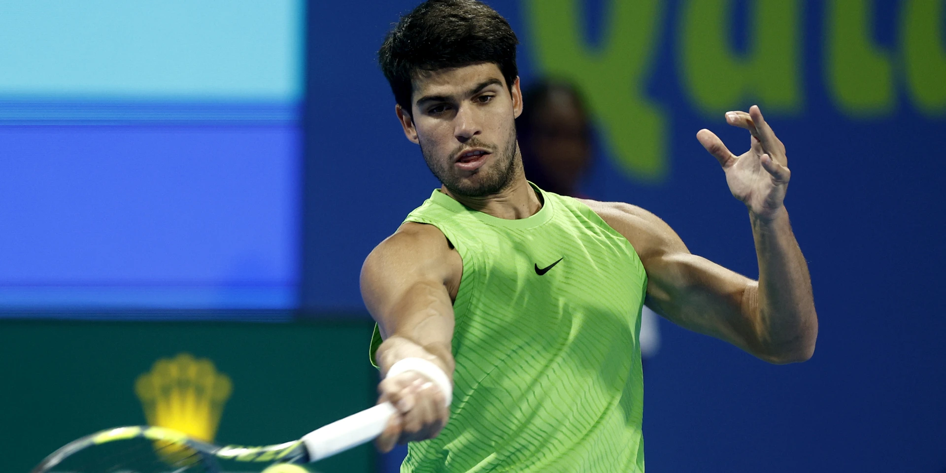 'Proud' Alcaraz digs deep to topple Rublev and reach Qatar final