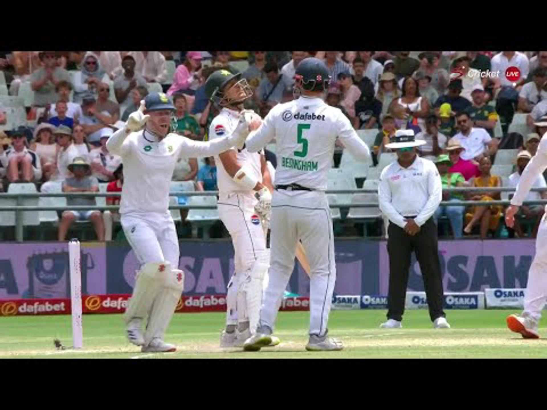 South Africa v Pakistan | 2nd Test | 2nd innings | Keshav Maharaj 2