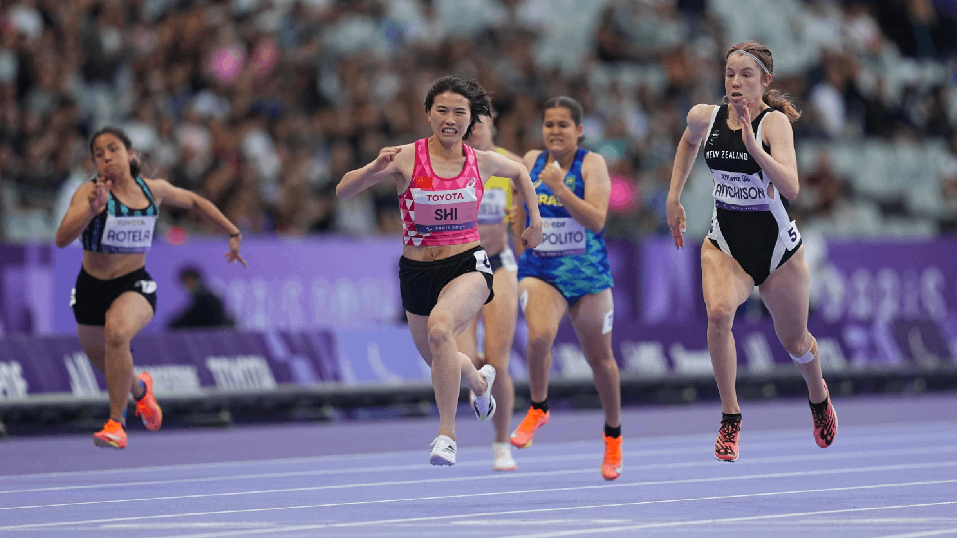 Women's 100m - T36 Final | Highlights | Athletics, Paris 2024 Paralympic