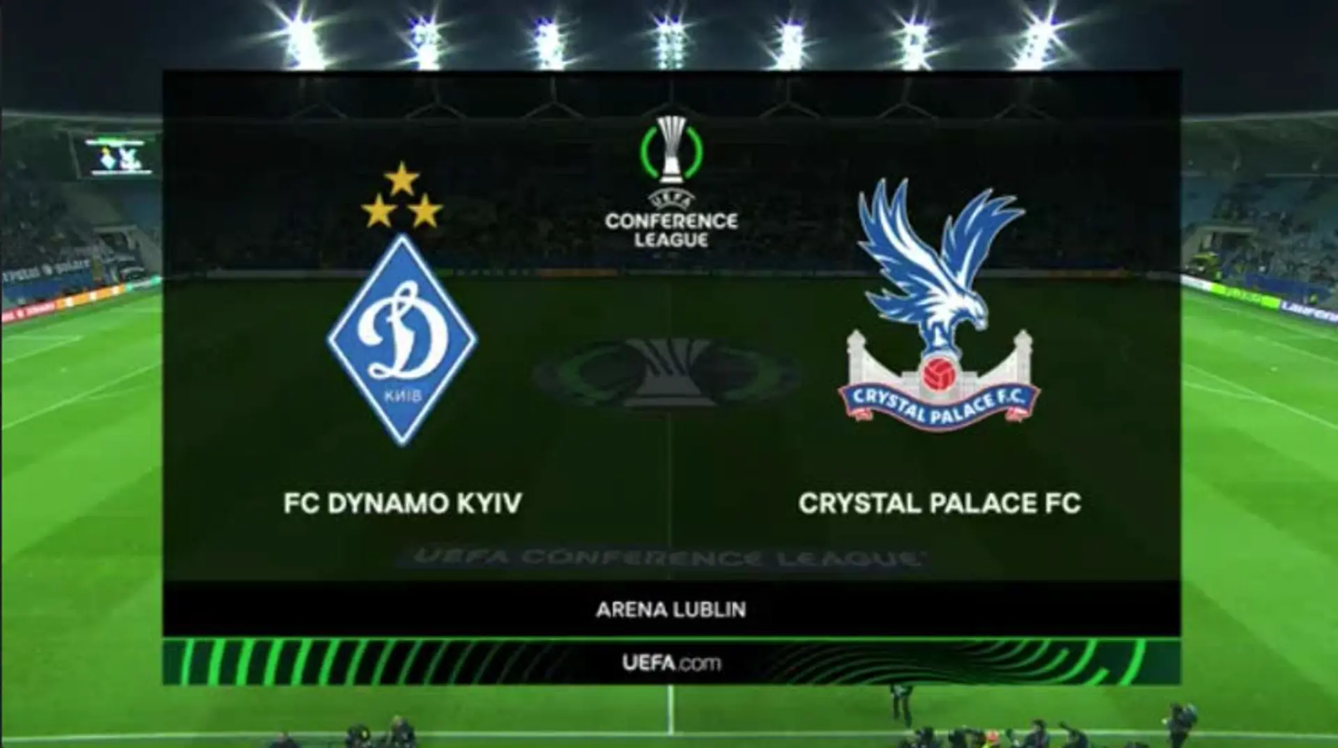 Dynamo Kyiv v Crystal Palace | Match Highlights | UEFA Europa Conference League