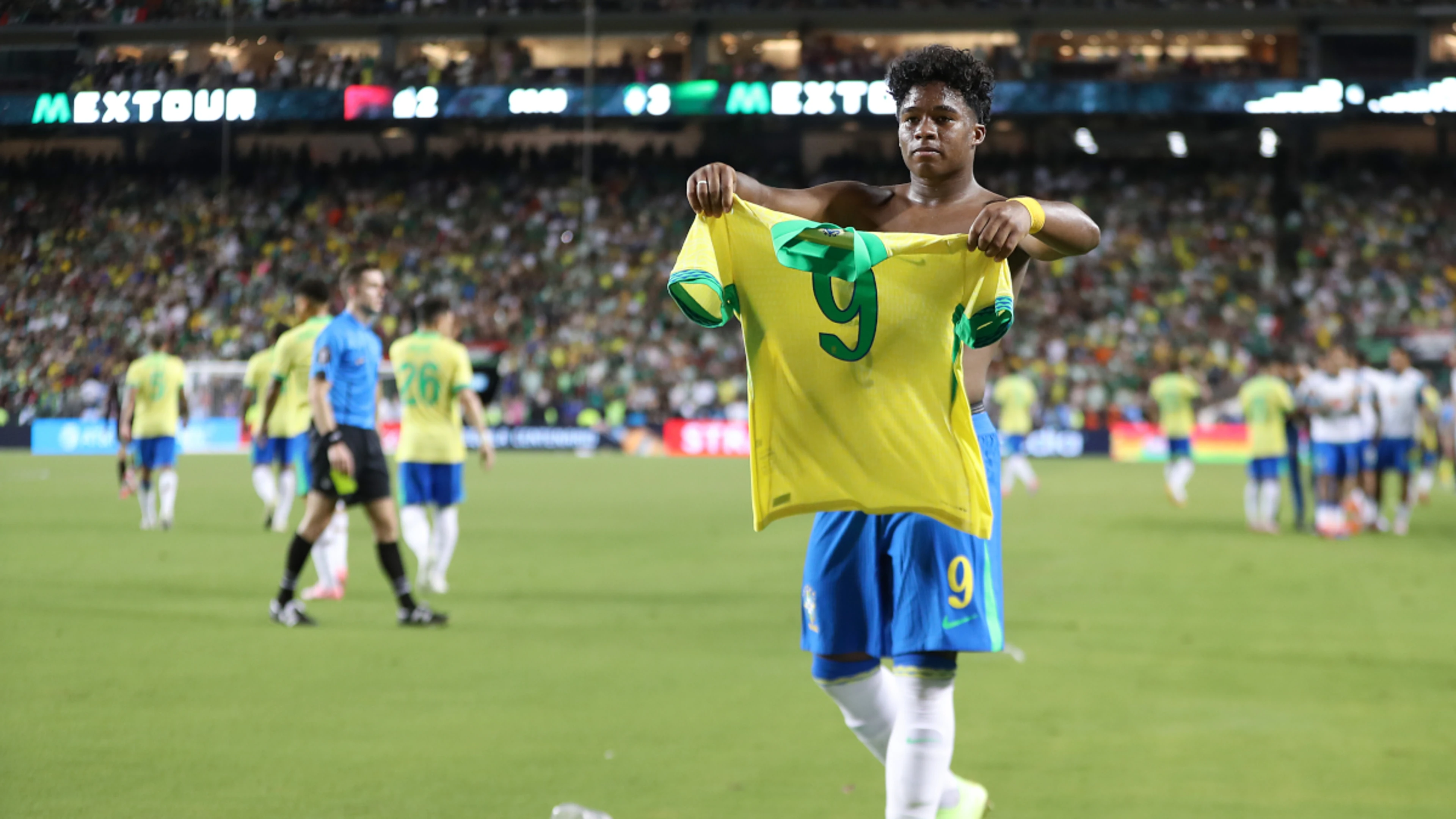 Endrick grabs winner as Brazil sink Mexico 