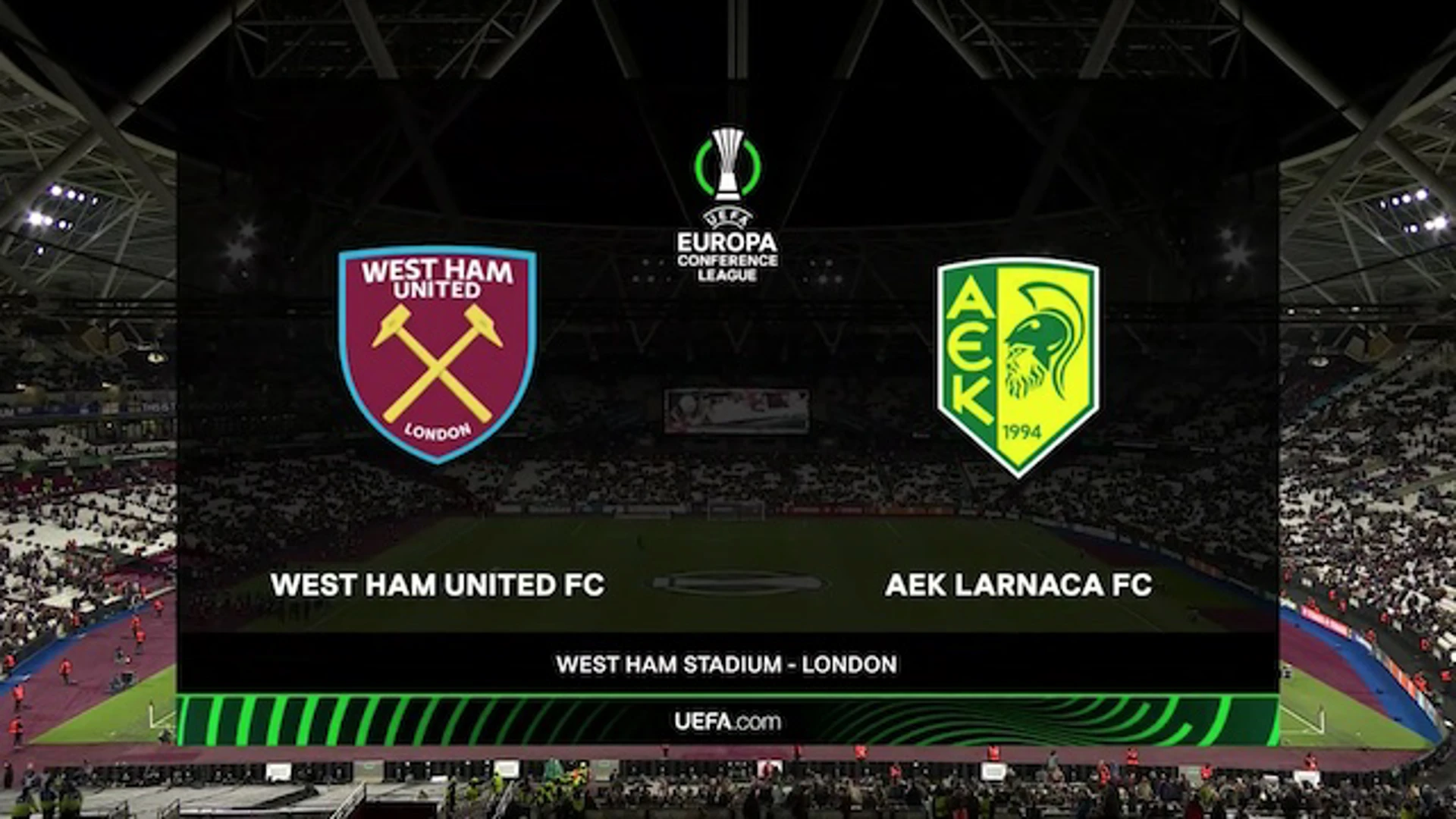 UEFA Europa Conference League | Round of 16 | 2nd Leg | West Ham United v AEK Larnaca | Highlights