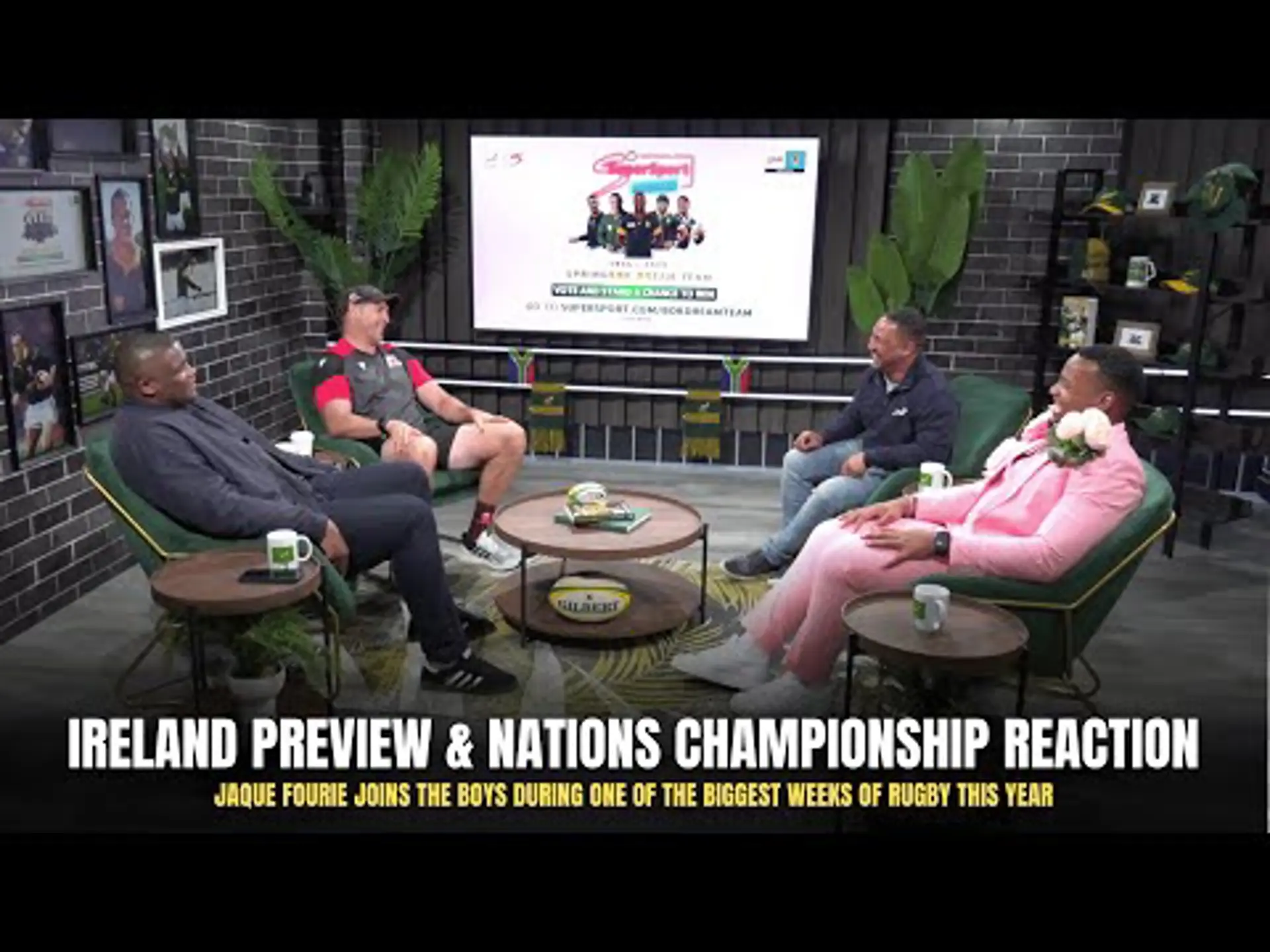 Ireland Preview and Nations Championship Reaction with Jaque Fourie 🇿🇦🇮🇪 | Bok Dream Team Bonus