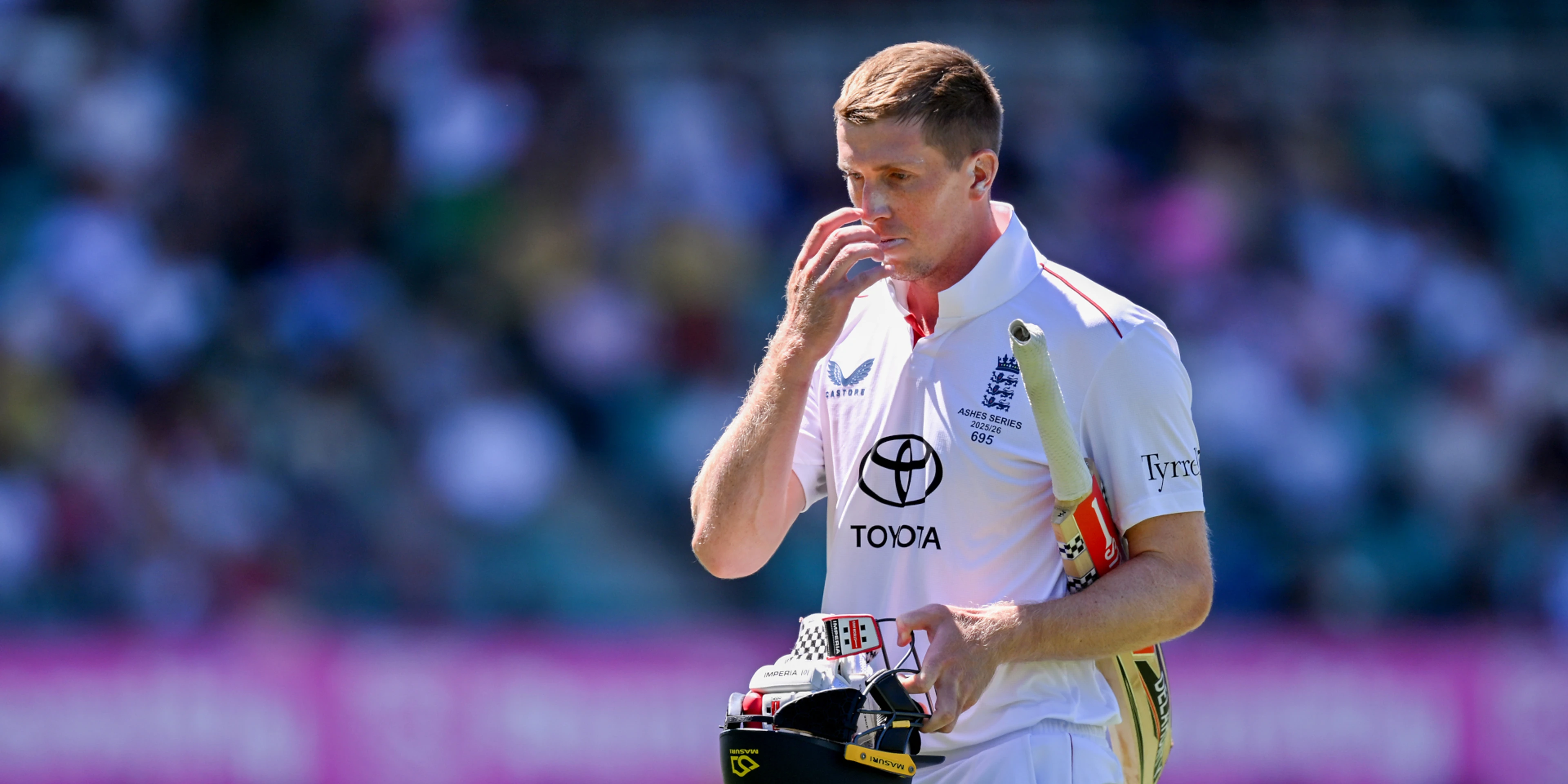 DAY 4: England lose Crawley as they battle to save final Ashes test
