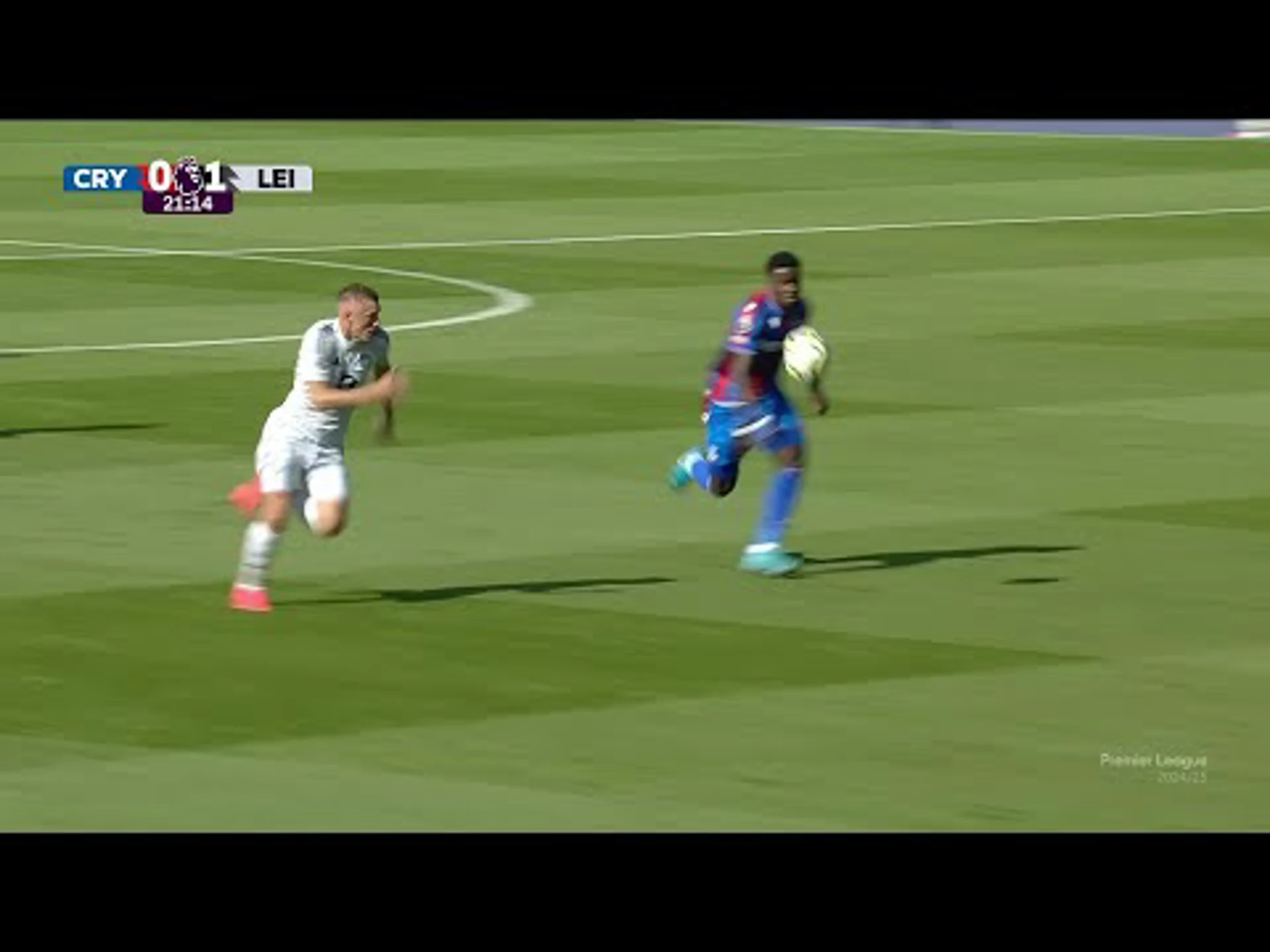 Jamie Vardy | 21ˢᵗ Minute Goal v Crystal Palace