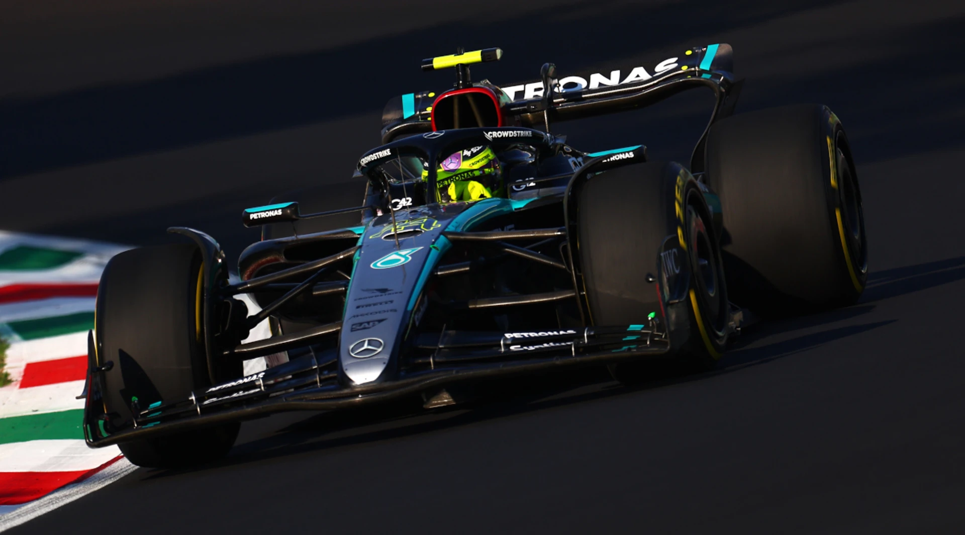 Hamilton top of the pile in Italian GP second practice