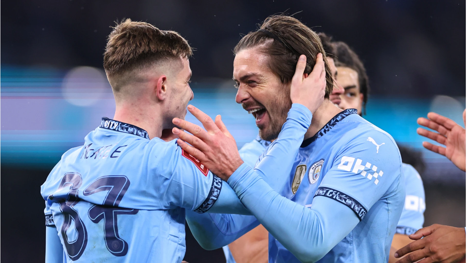 Man City hit Salford for eight, Liverpool cruise into FA Cup 4th round