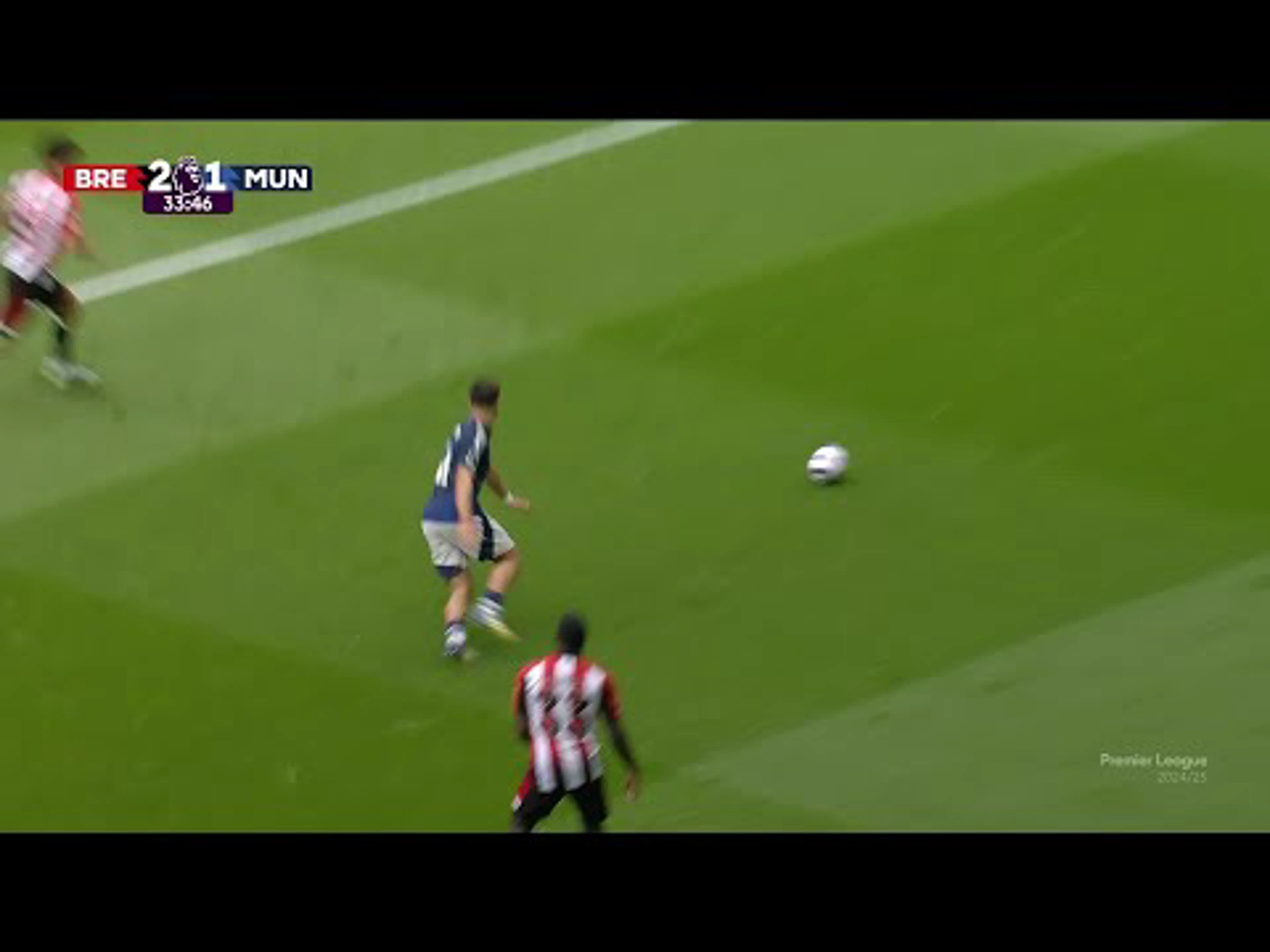 Kevin Schade | 33ʳᵈ Minute Goal v Manchester United