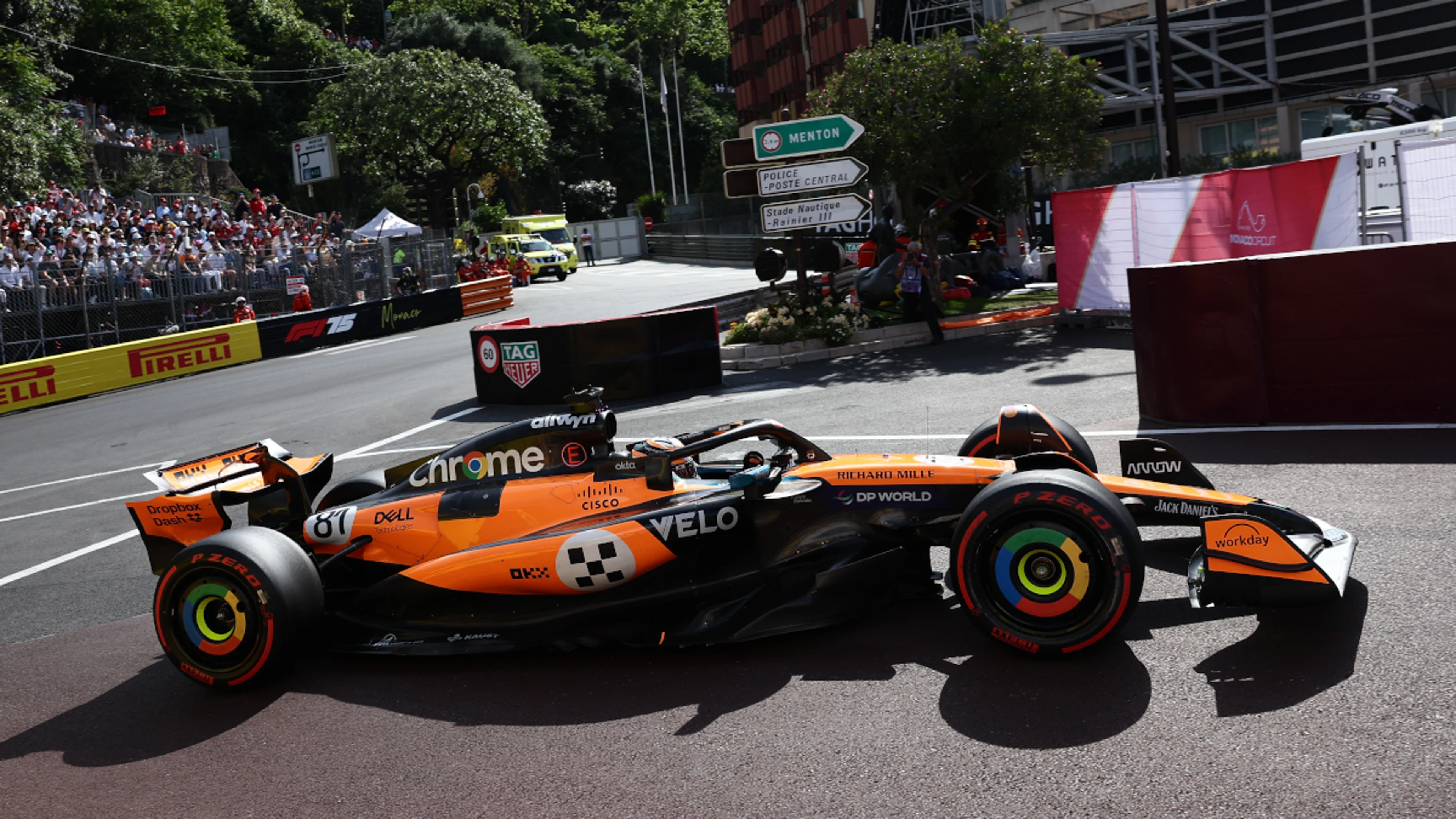 Piastri happy to qualify third on wall-hitting weekend