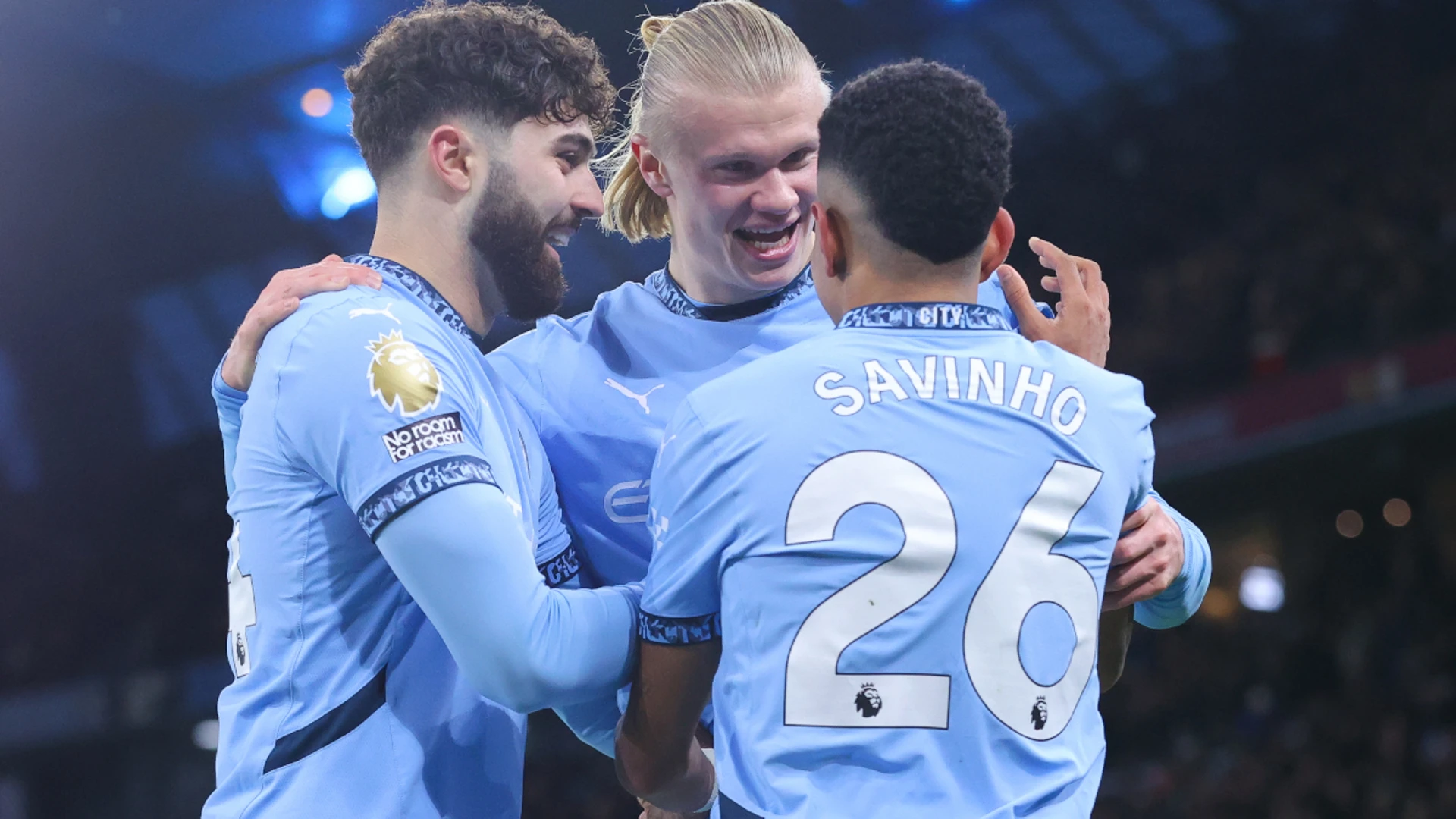 Haaland doubles up in Man City stroll as Spurs fume