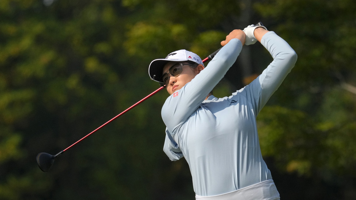 'Lot of life lessons' as LPGA rookie