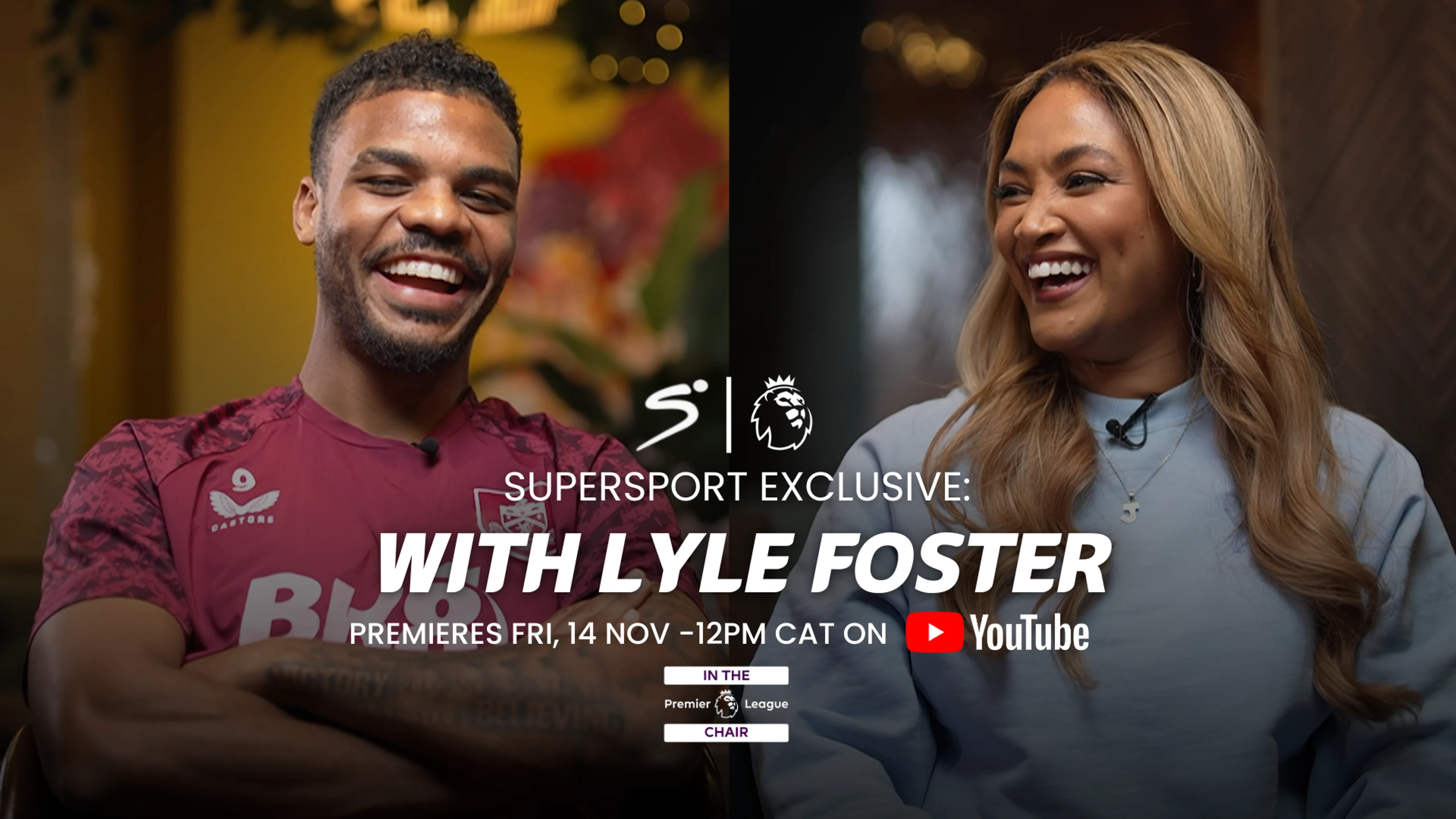 FOSTER EXCLUSIVE: SuperSport talks to PL and Bafana star