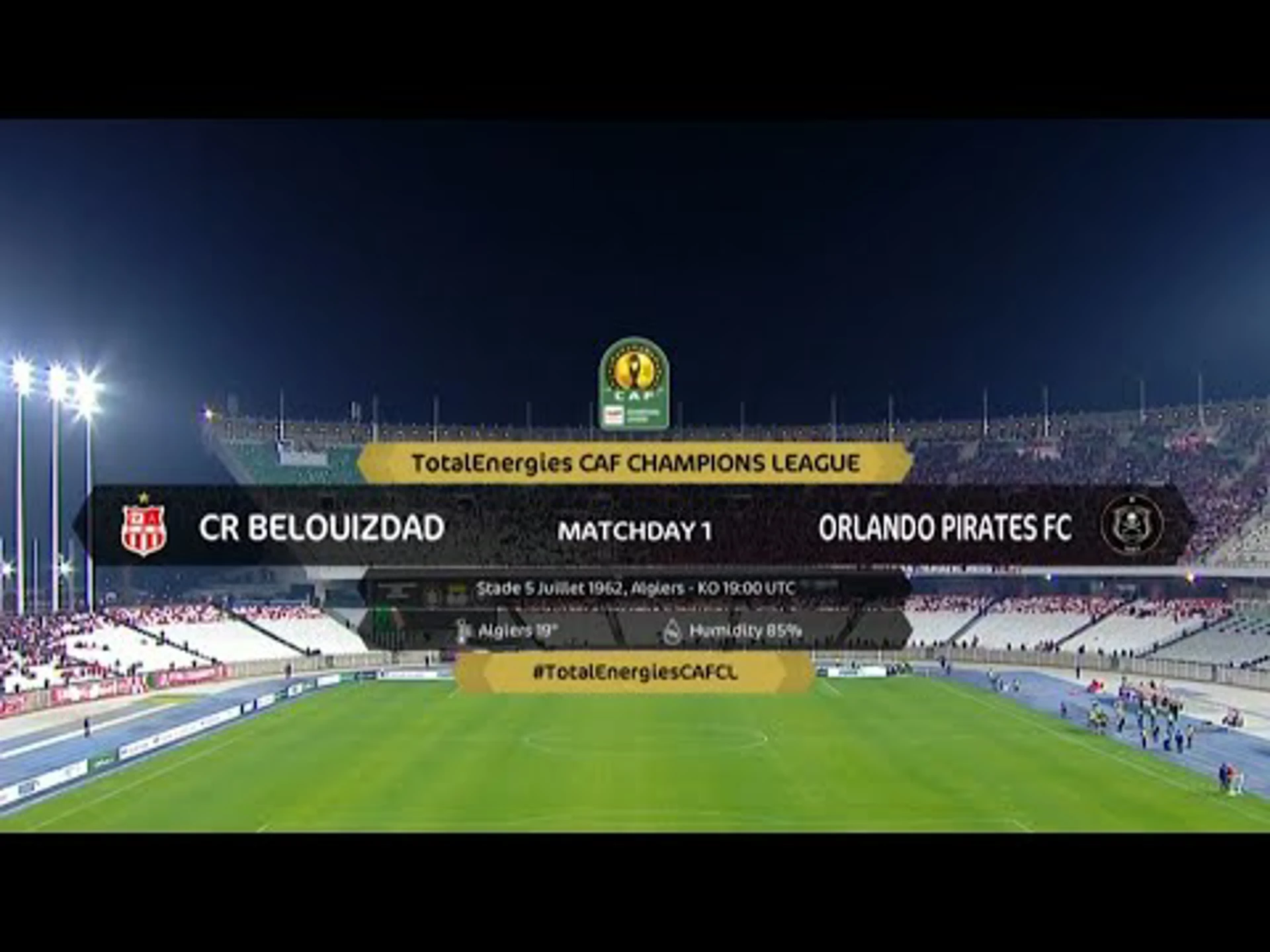 CR Belouizdad v Orlando Pirates | Match Highlights | CAF Champions League