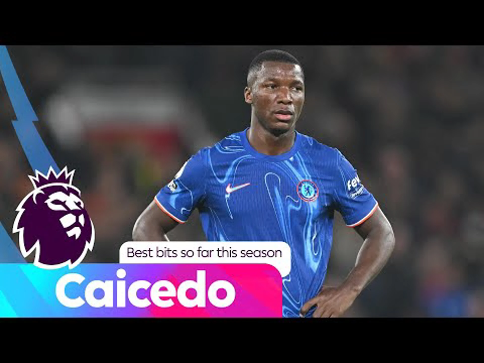 Chelsea's midfield engine | The best of Caicedo so far this season | Premier League