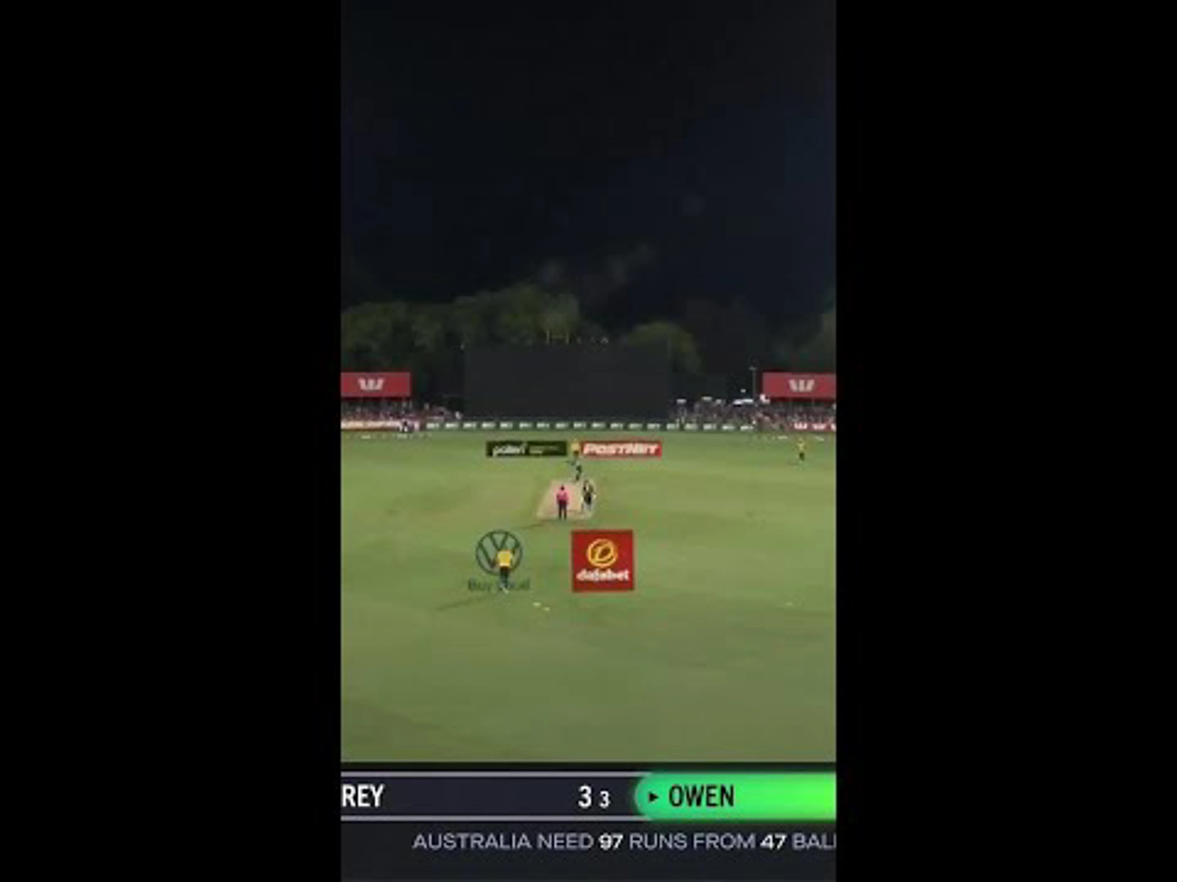 Bosch a bit unlucky!