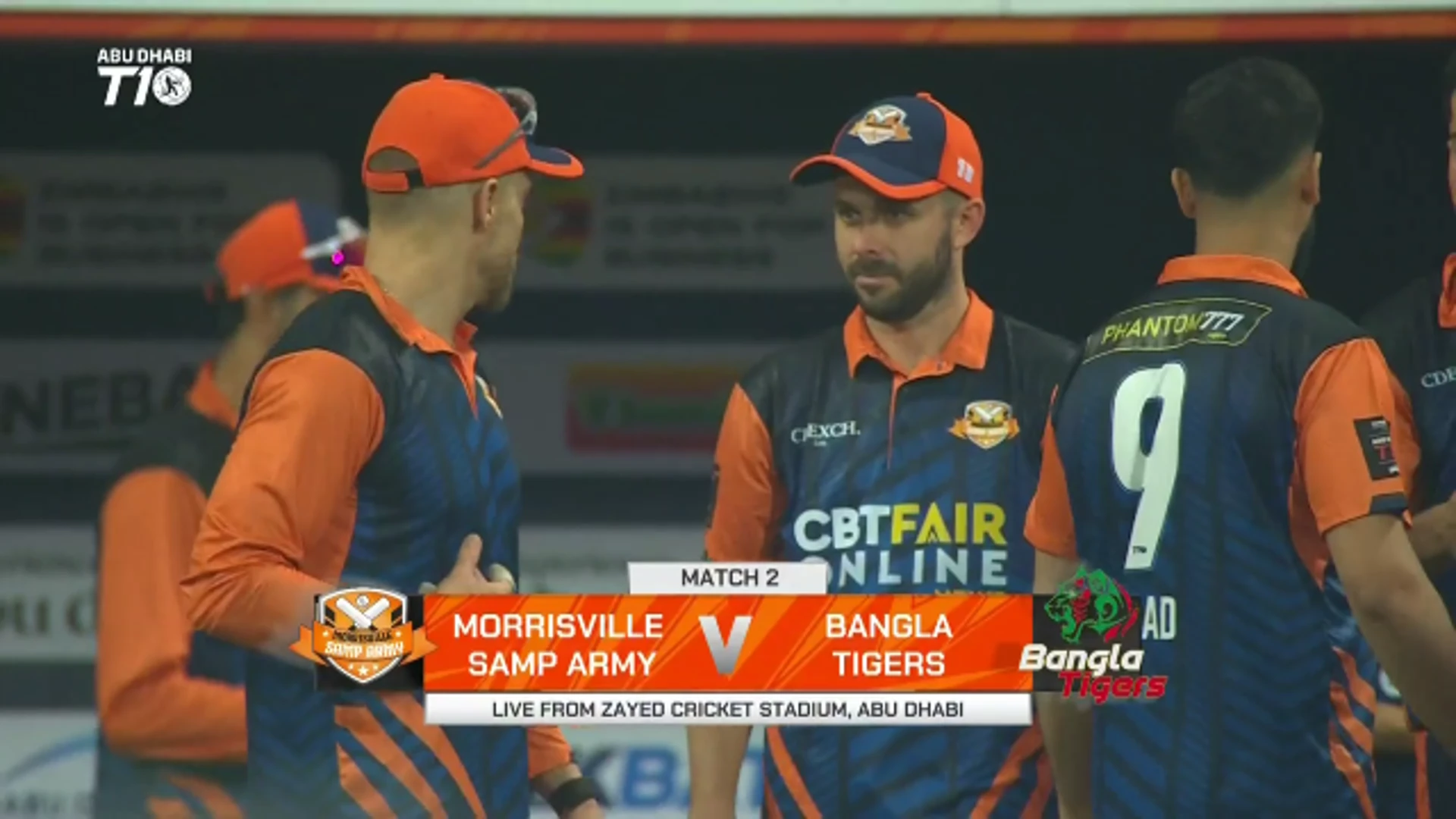 Morrisville Samp Army v Bangla Tigers | Match Highlights | Abu Dhabi T10