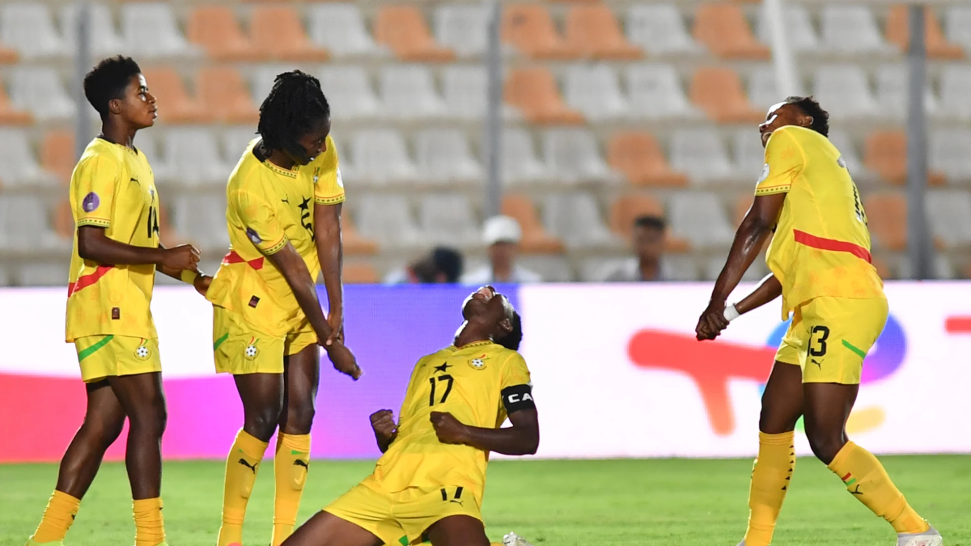 Ghana set up Algeria quarterfinal with Tanzania win