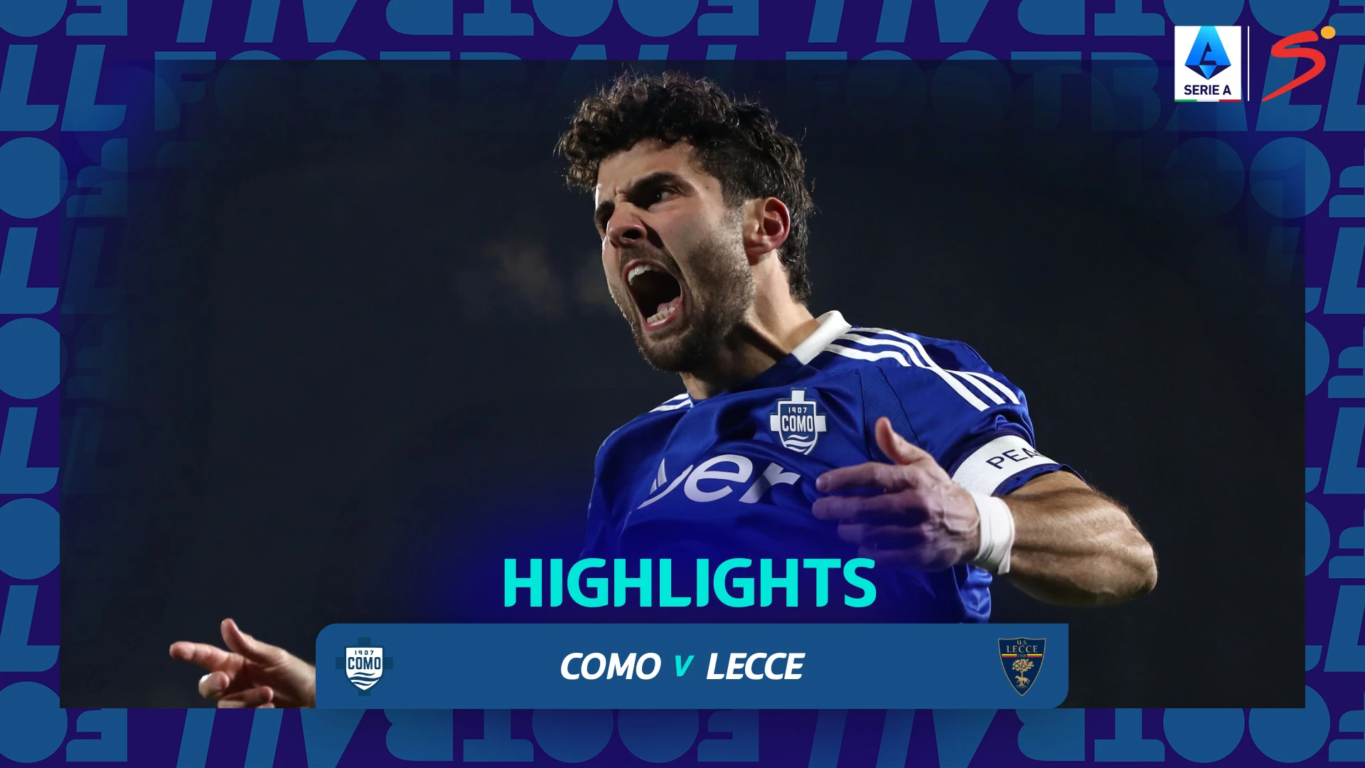 Como 1907 v US Lecce | Match Highlights | Italian Serie A Matchday 18