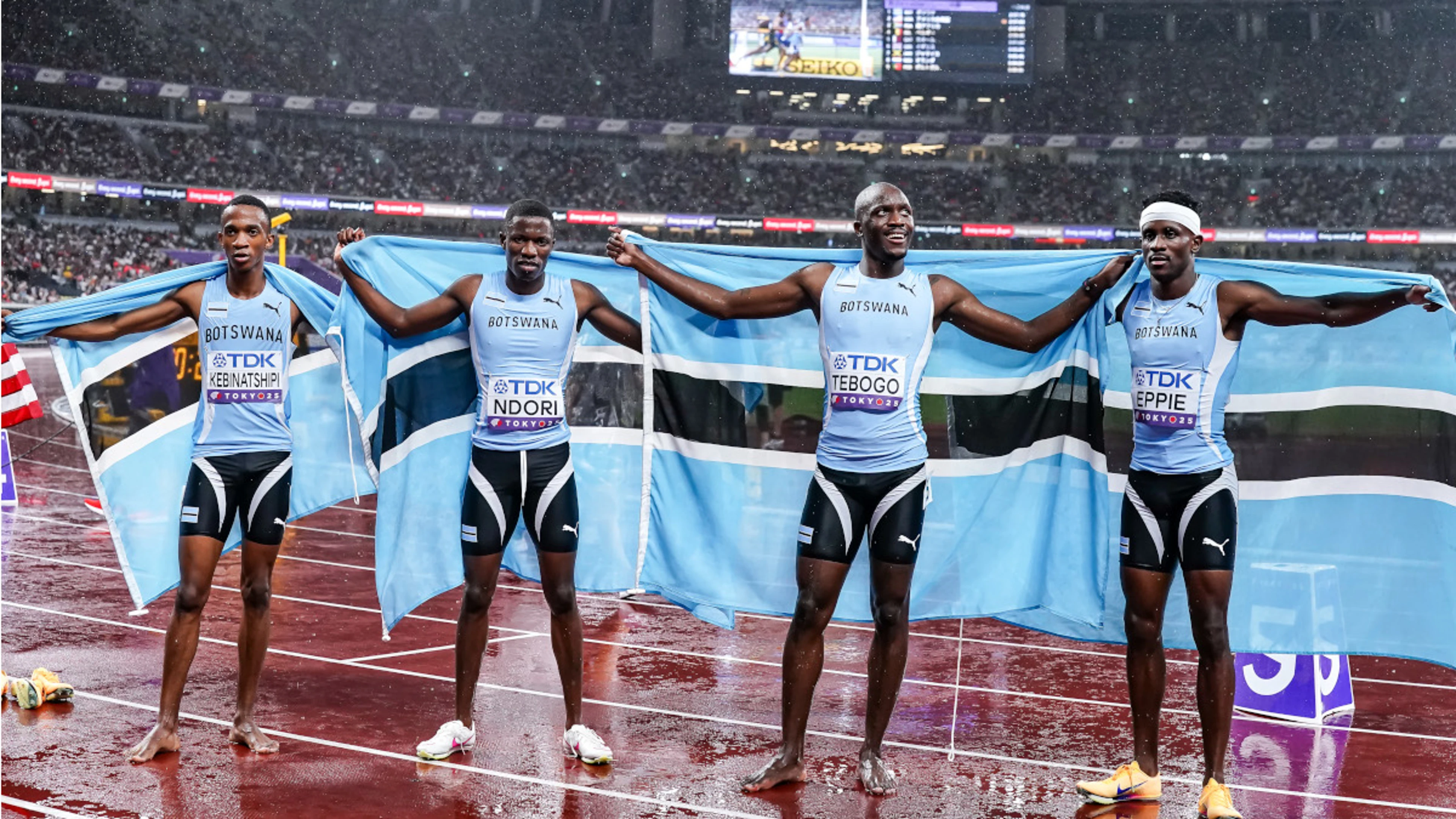 Botswana declares public holiday to celebrate world relay win