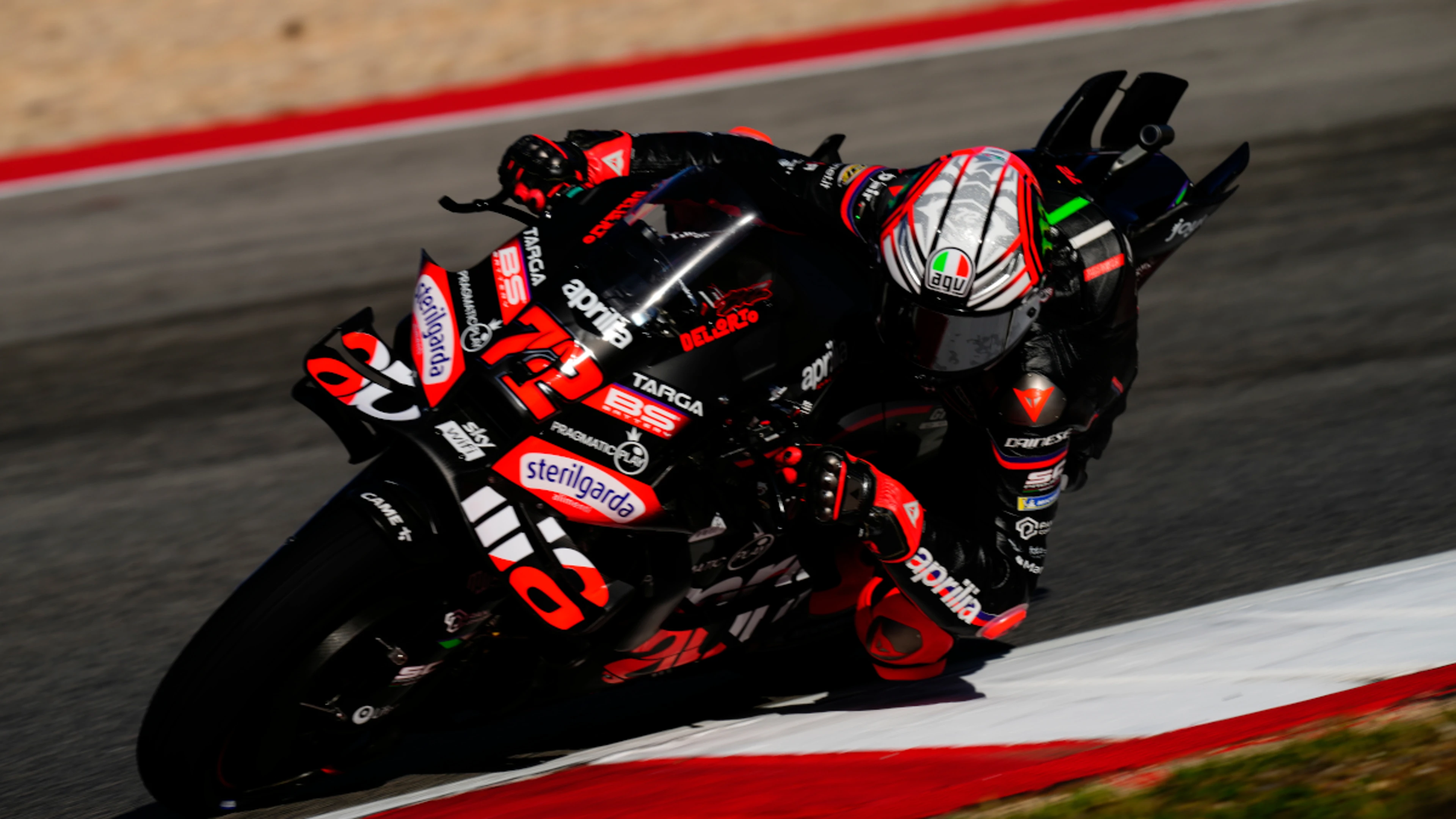 Aprilia's Bezzecchi takes pole at Portuguese Grand Prix
