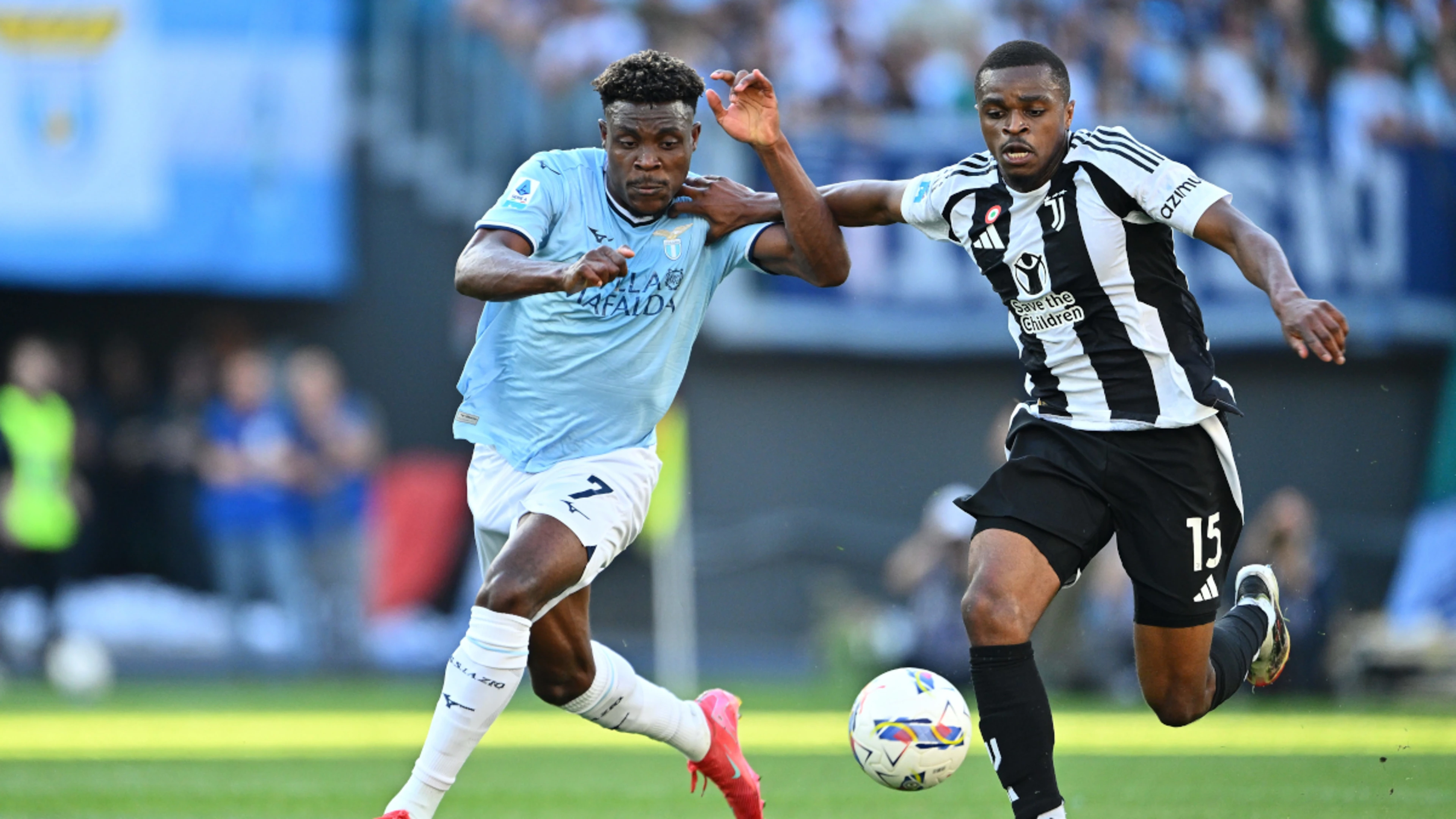 Lazio snatch last-gasp draw with Champions League rivals Juve