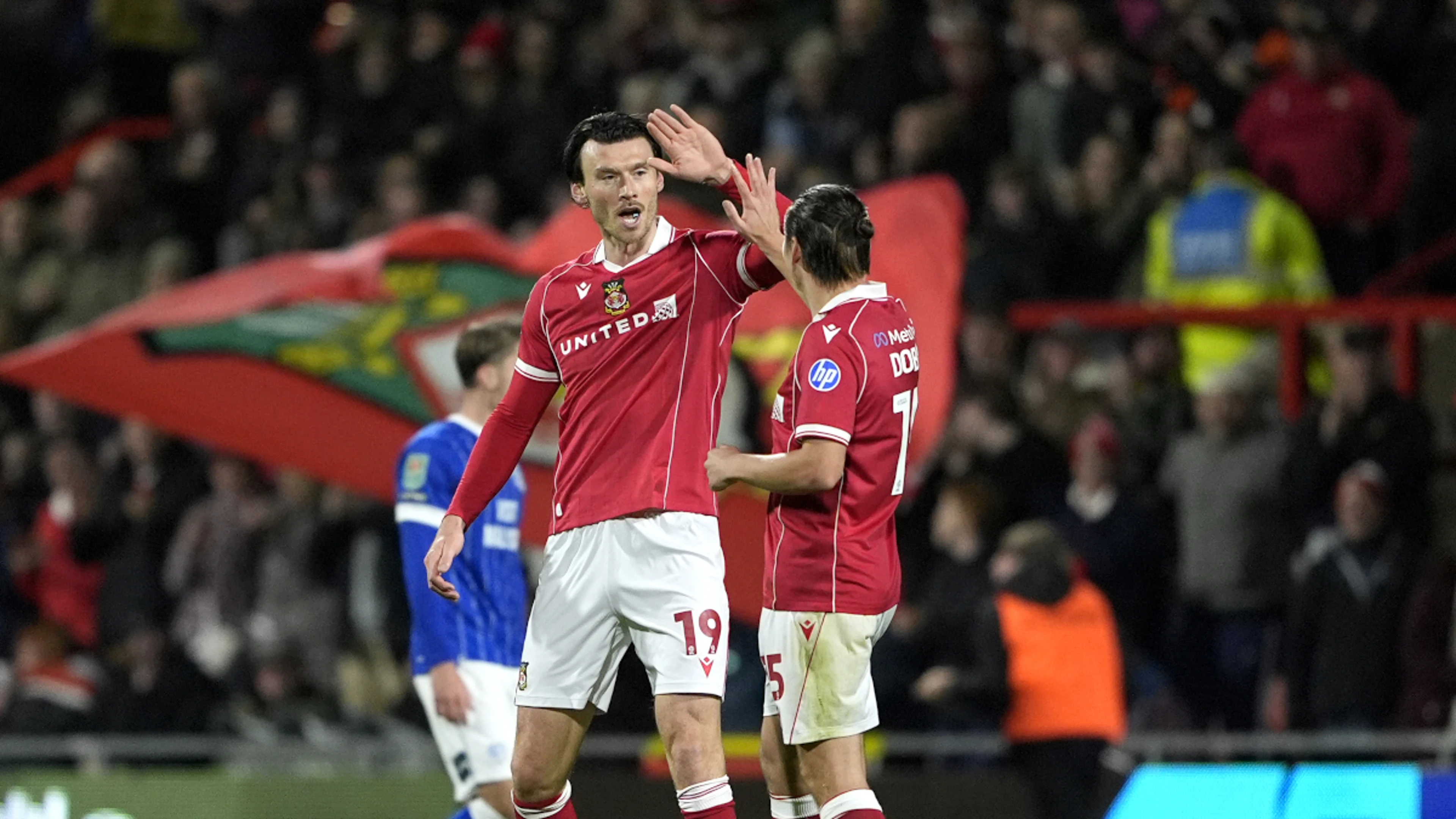 Moore hat-trick helps Wrexham end Coventry's unbeaten run