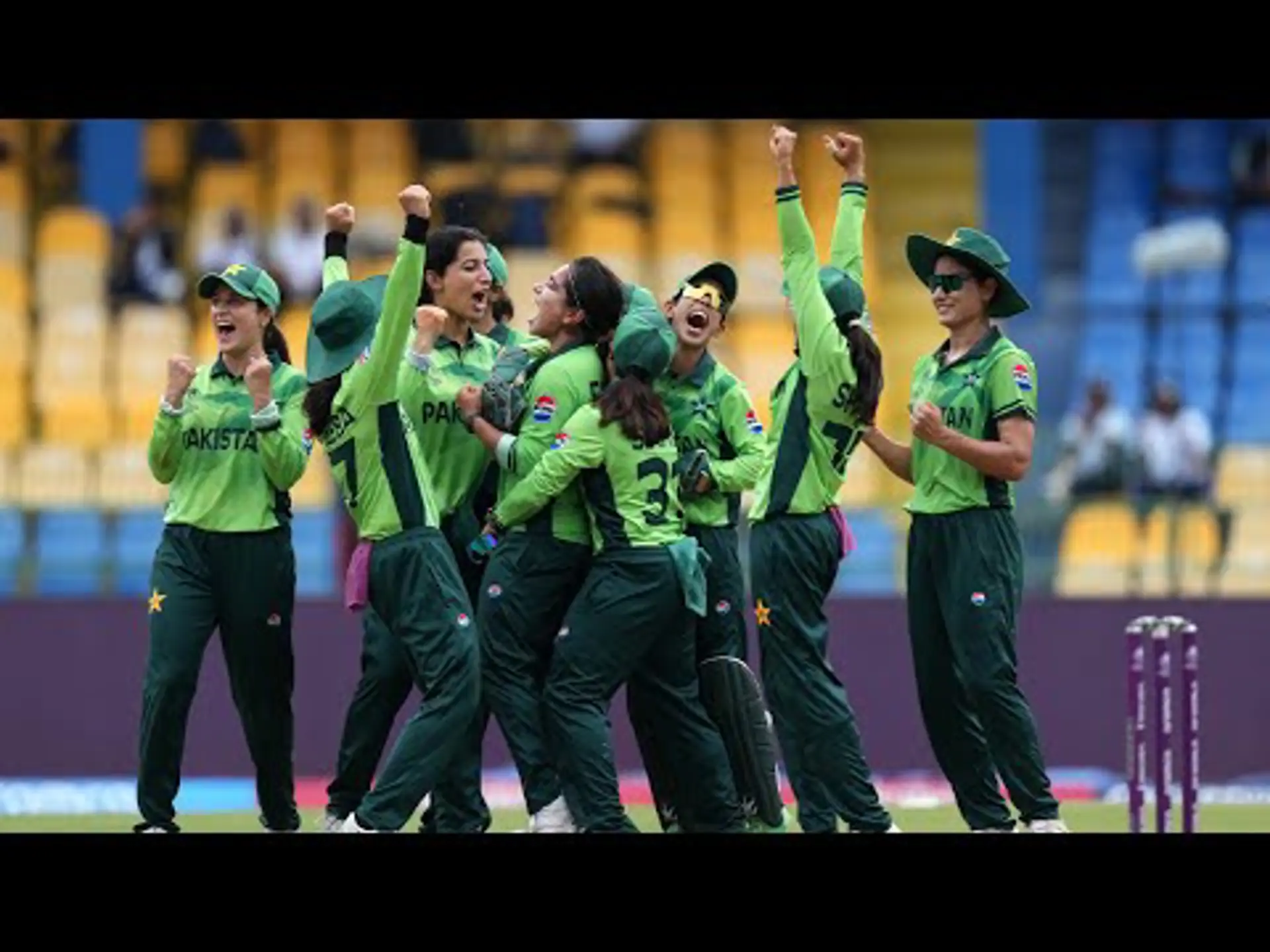 Fatima Sana 4 wickets | England W v Pakistan W | ICC Women's CWC 2025
