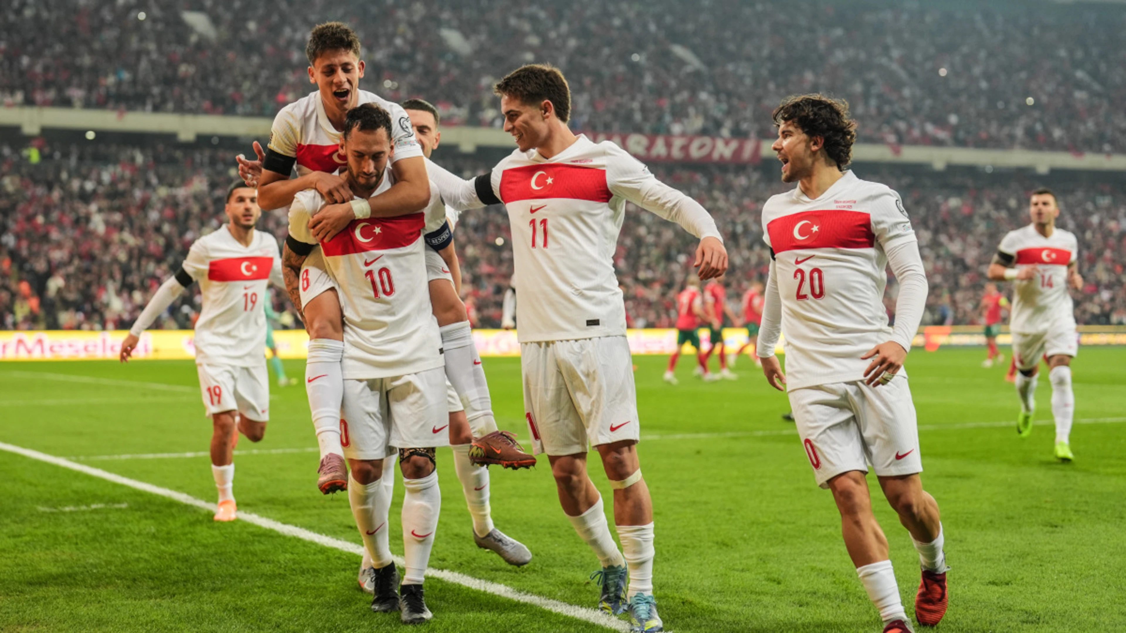 Turkey beat Bulgaria to secure World Cup playoff place