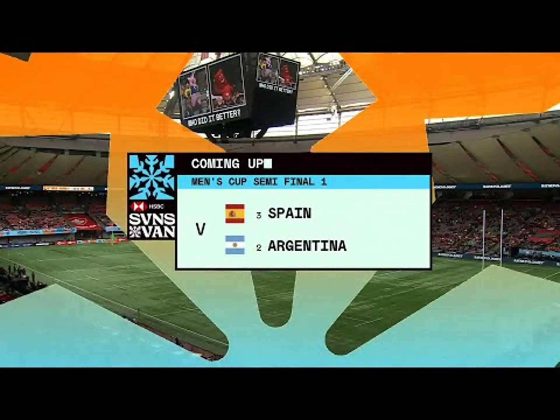 Spain v Argentina | Cup SF1 | SuperSport | Highlights | World Rugby HSBC Sevens Series Vancouver