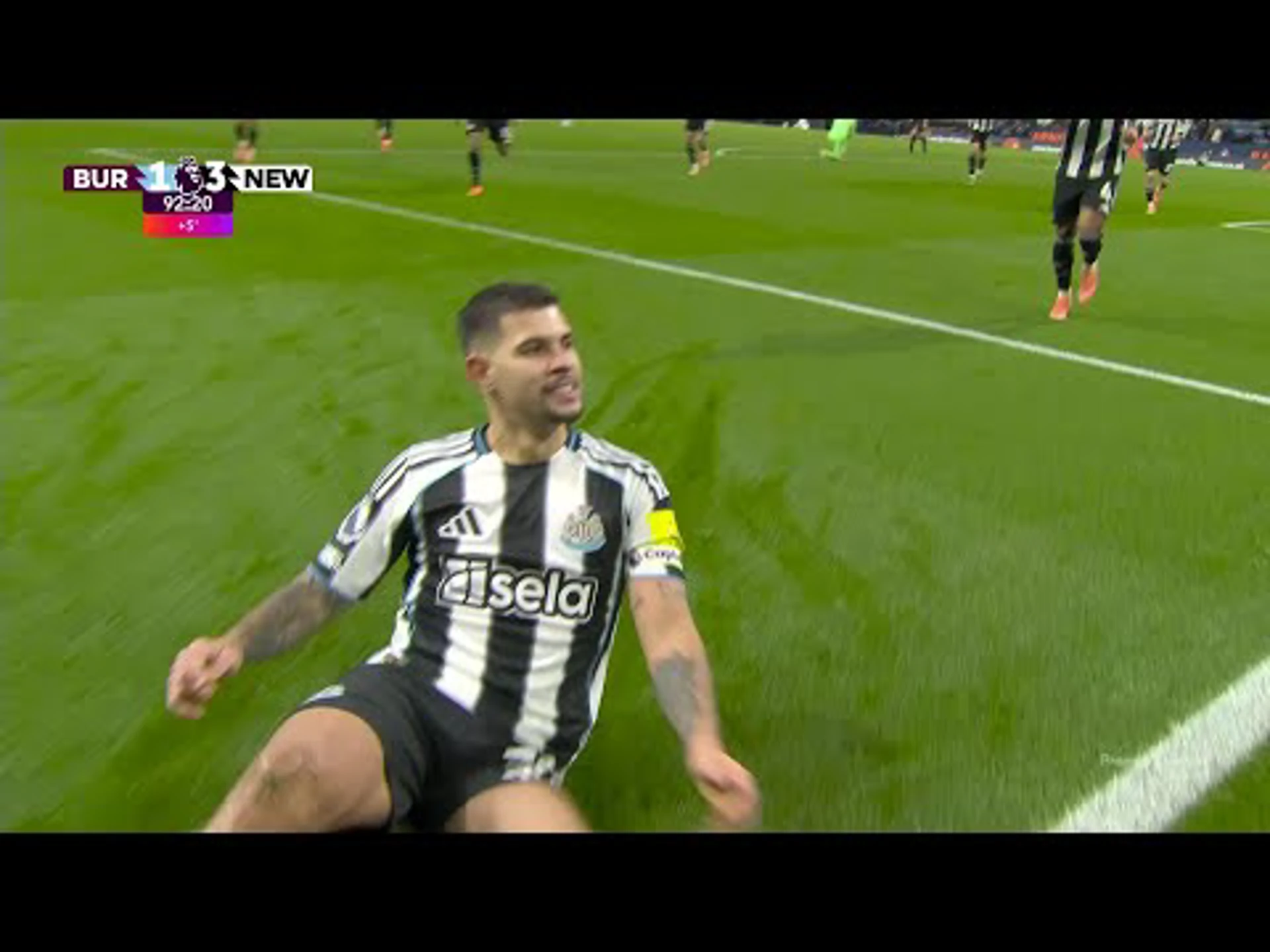 Bruno Guimarães Rodriguez Moura | 93ʳᵈ Minute Spectacular Goal v Burnley