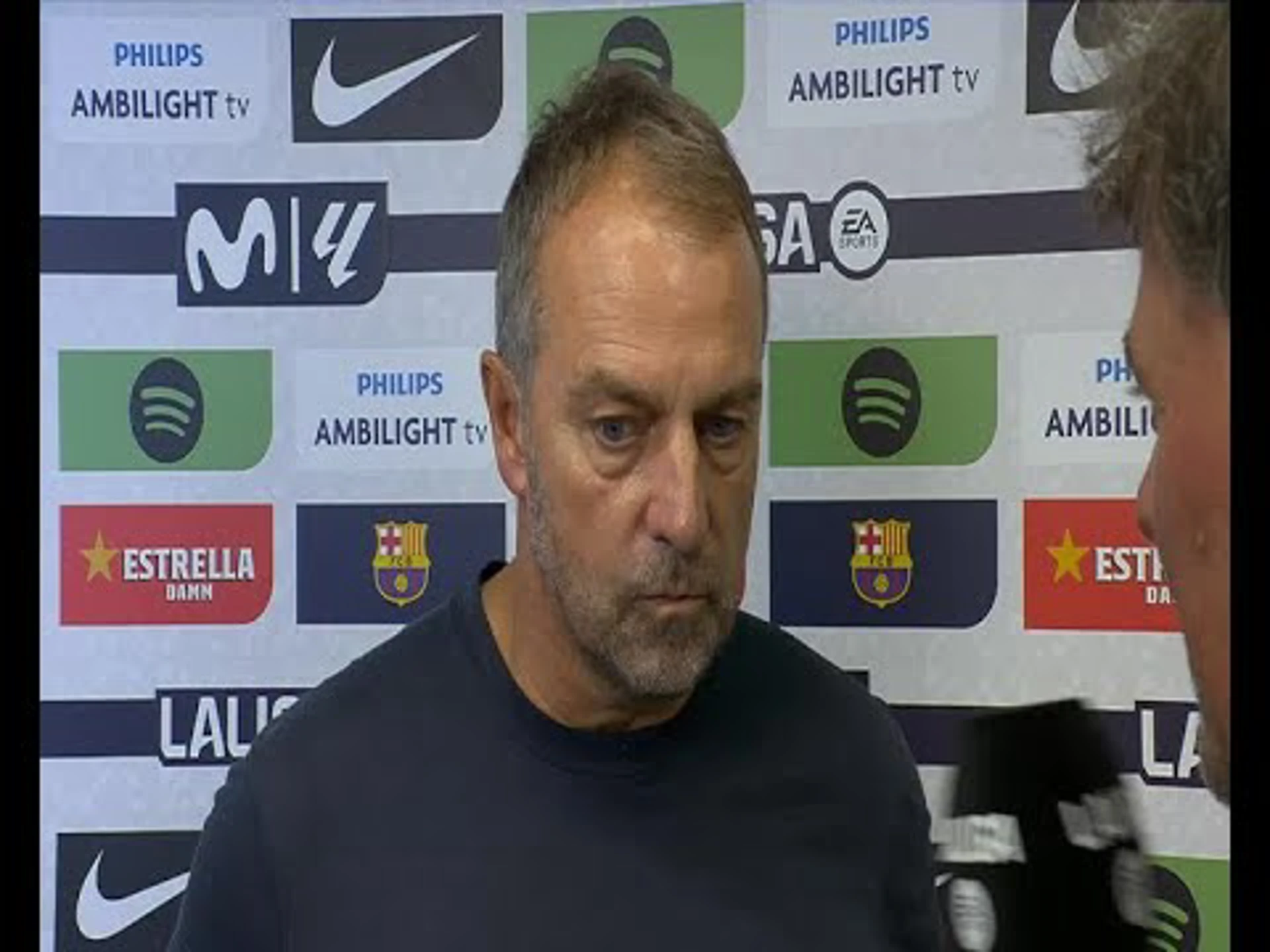 Post-Match Reaction | Hansi Flick on Barcelona 6-0 Valencia win | LaLiga EA Sports