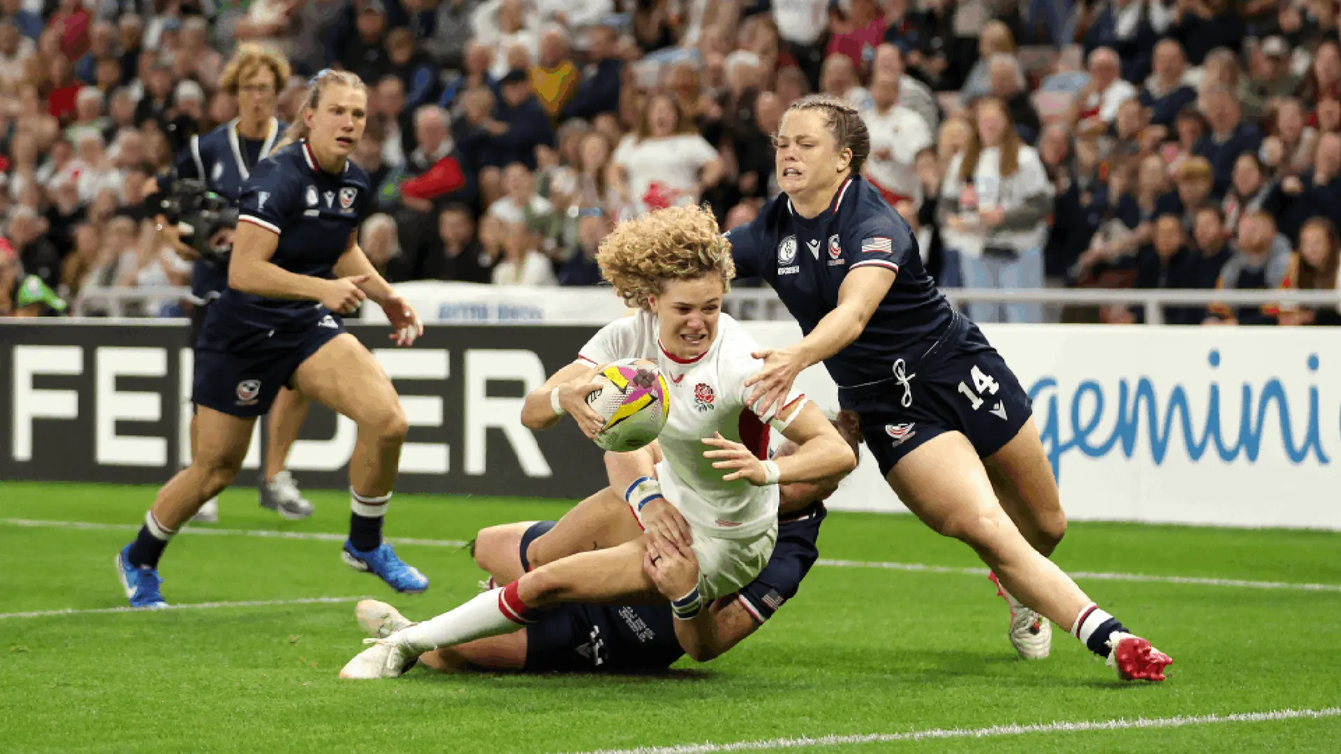 England v USA | Match Highlights | Women's Rugby World Cup