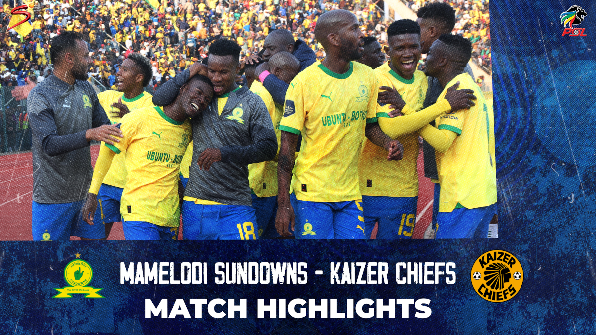 Mamelodi Sundowns V Kaizer Chiefs | Match In 5 Minutes | DStv ...