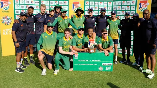 CSA congratulate One Day Cup winners