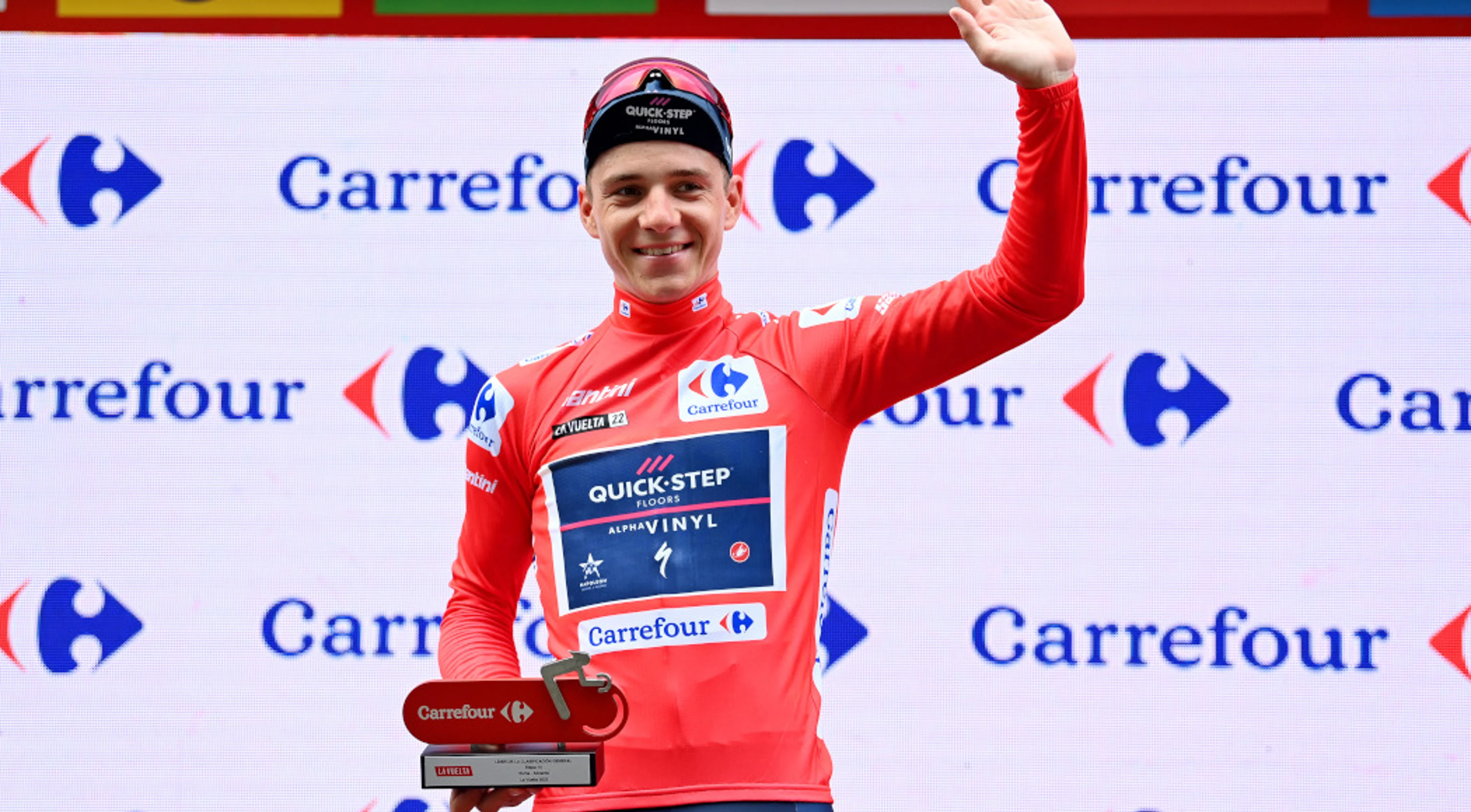 Evenepoel aces time-trial to extend Vuelta lead