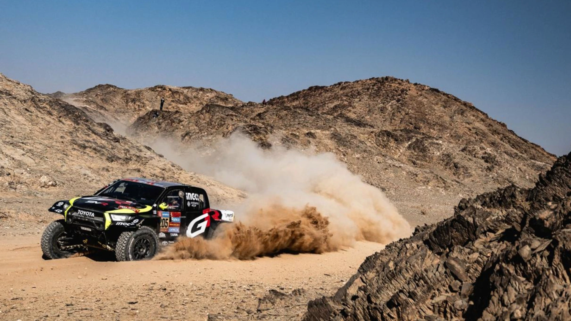 High five for Toyota but Al-Attiyah leads after Dakar second stage