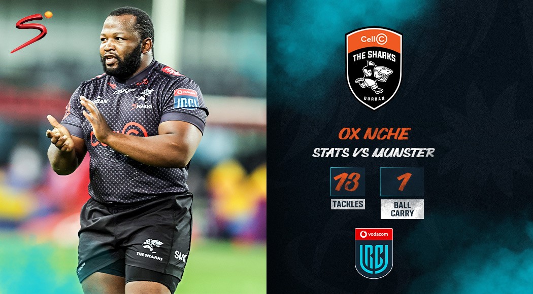 Sharks Hero of the Week - Ox Nche